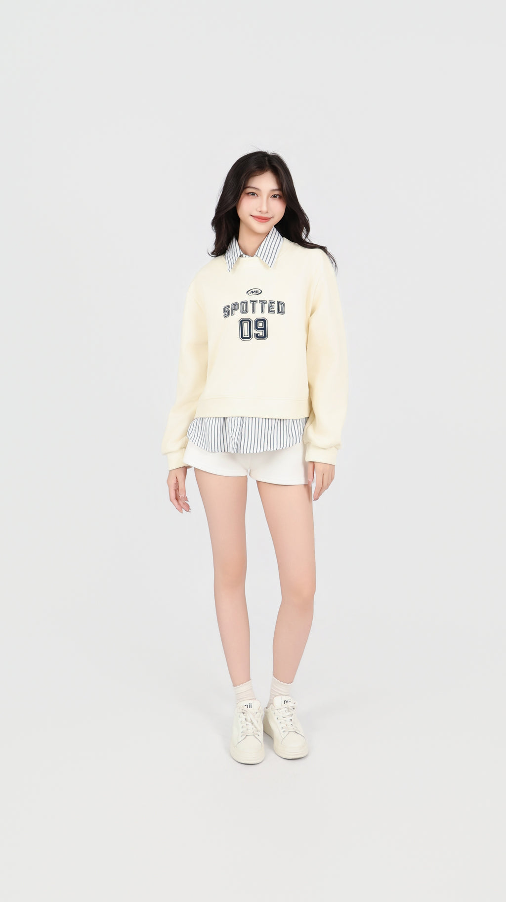 COLLAR SWEATER TOP