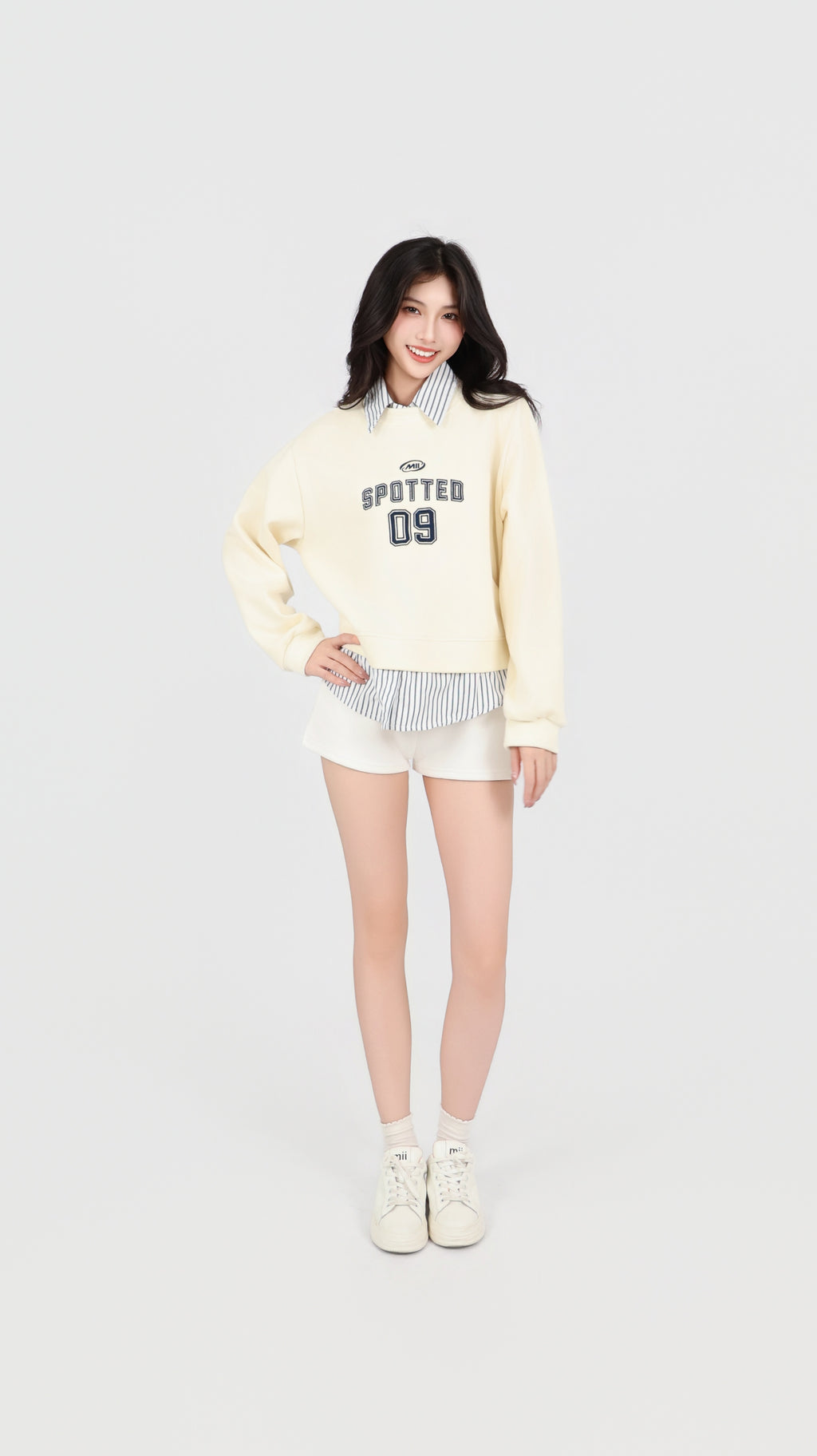 COLLAR SWEATER TOP