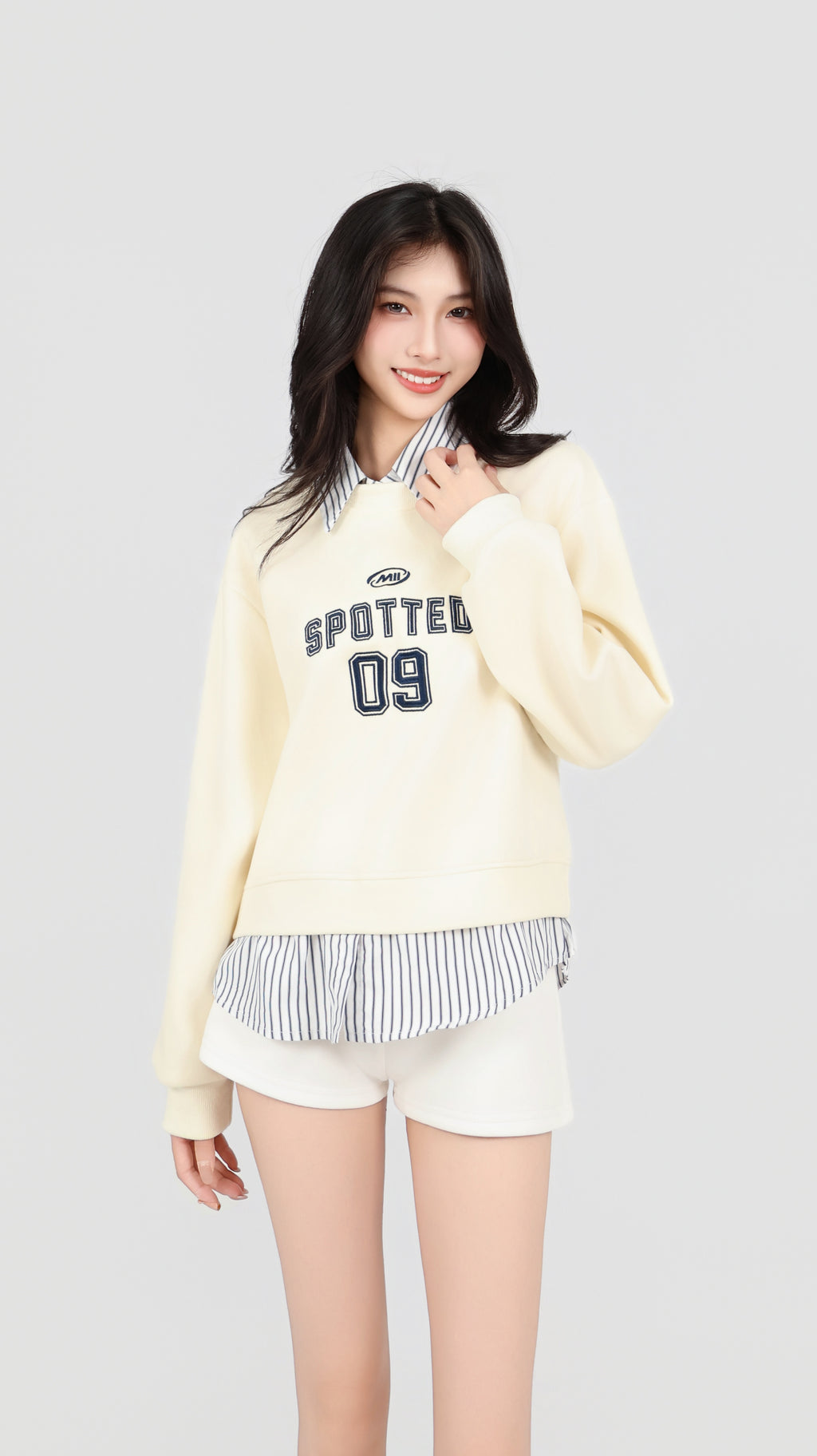 COLLAR SWEATER TOP