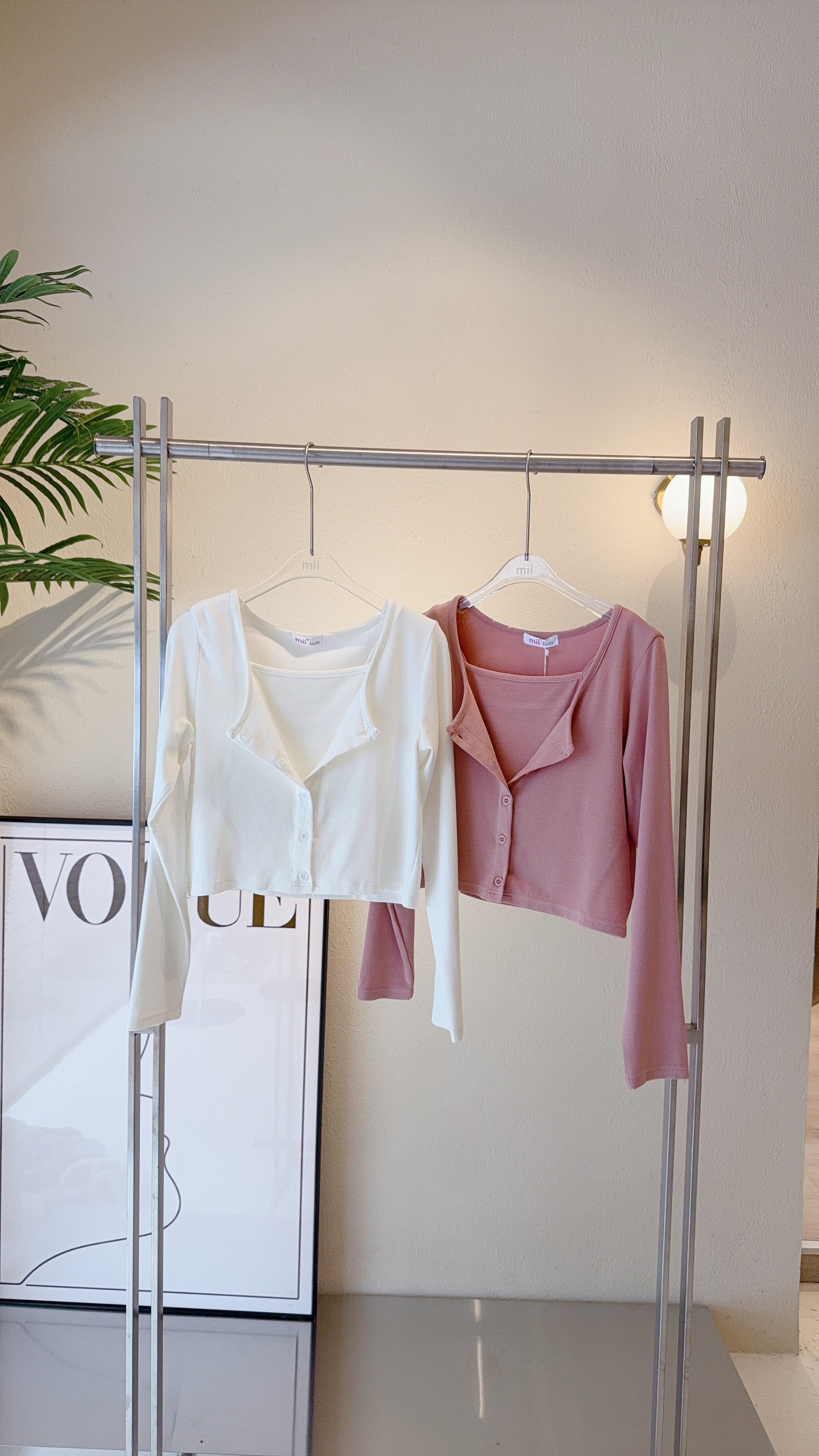SINGLET + CARDIGAN SET