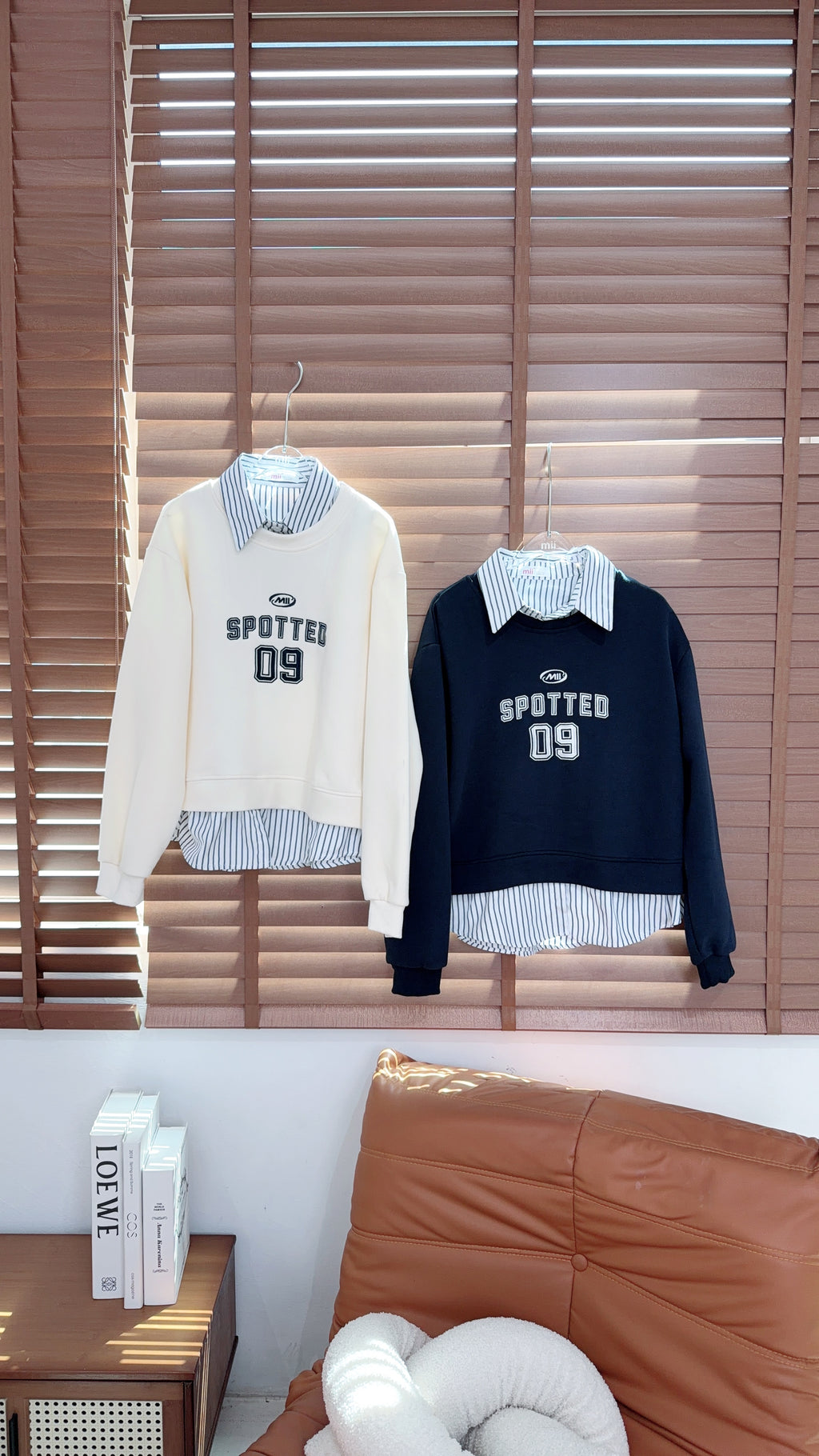 COLLAR SWEATER TOP