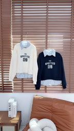COLLAR SWEATER TOP