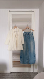 ARC BARREL JEAN WITH BELT