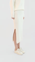 KNIT SWEATER + SKIRT SET