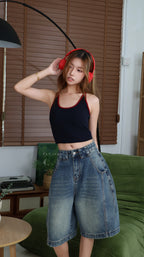 URBAN FADE DENIM SHORT