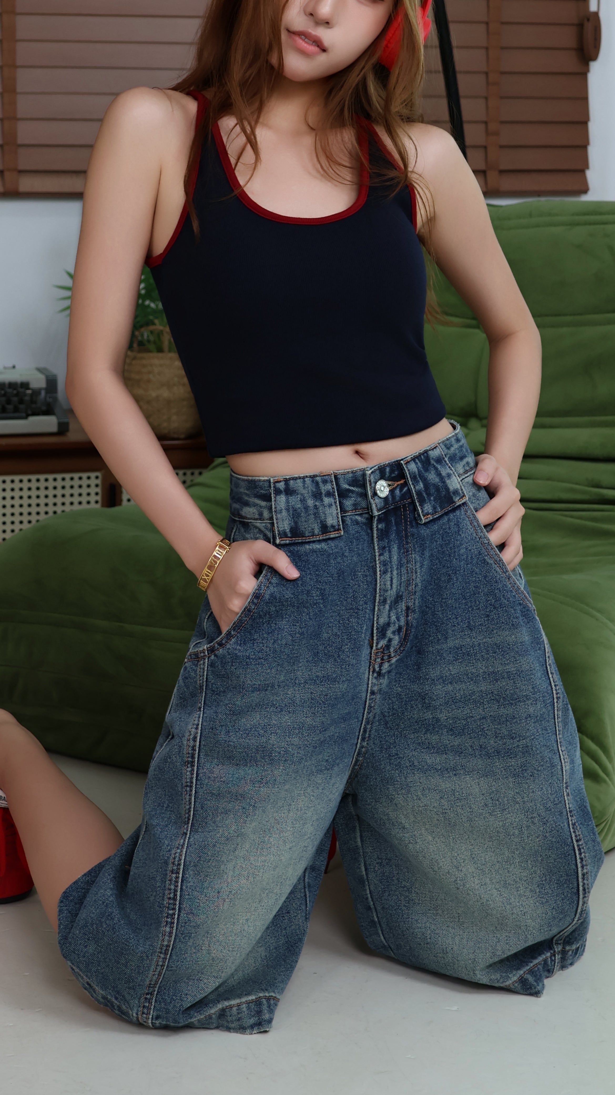 URBAN FADE DENIM SHORT