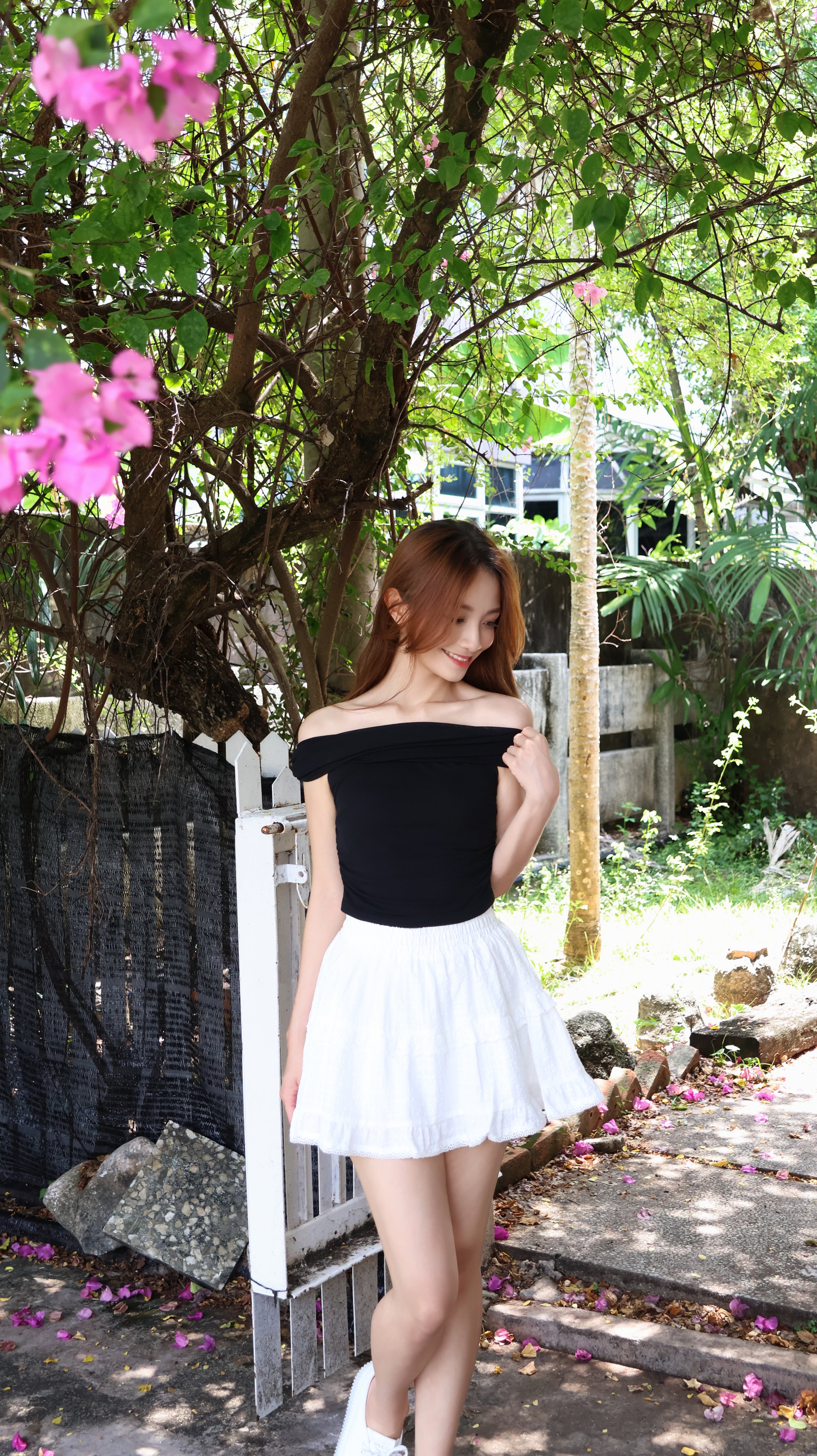 CARAMEL RUFFLE SKIRT