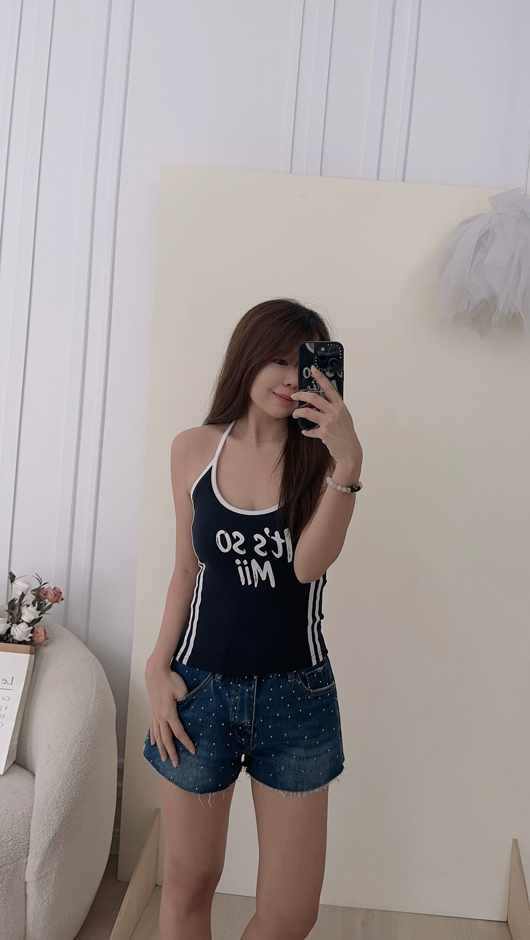 STARDUST DENIM SHORT