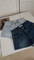 STARDUST DENIM SHORT