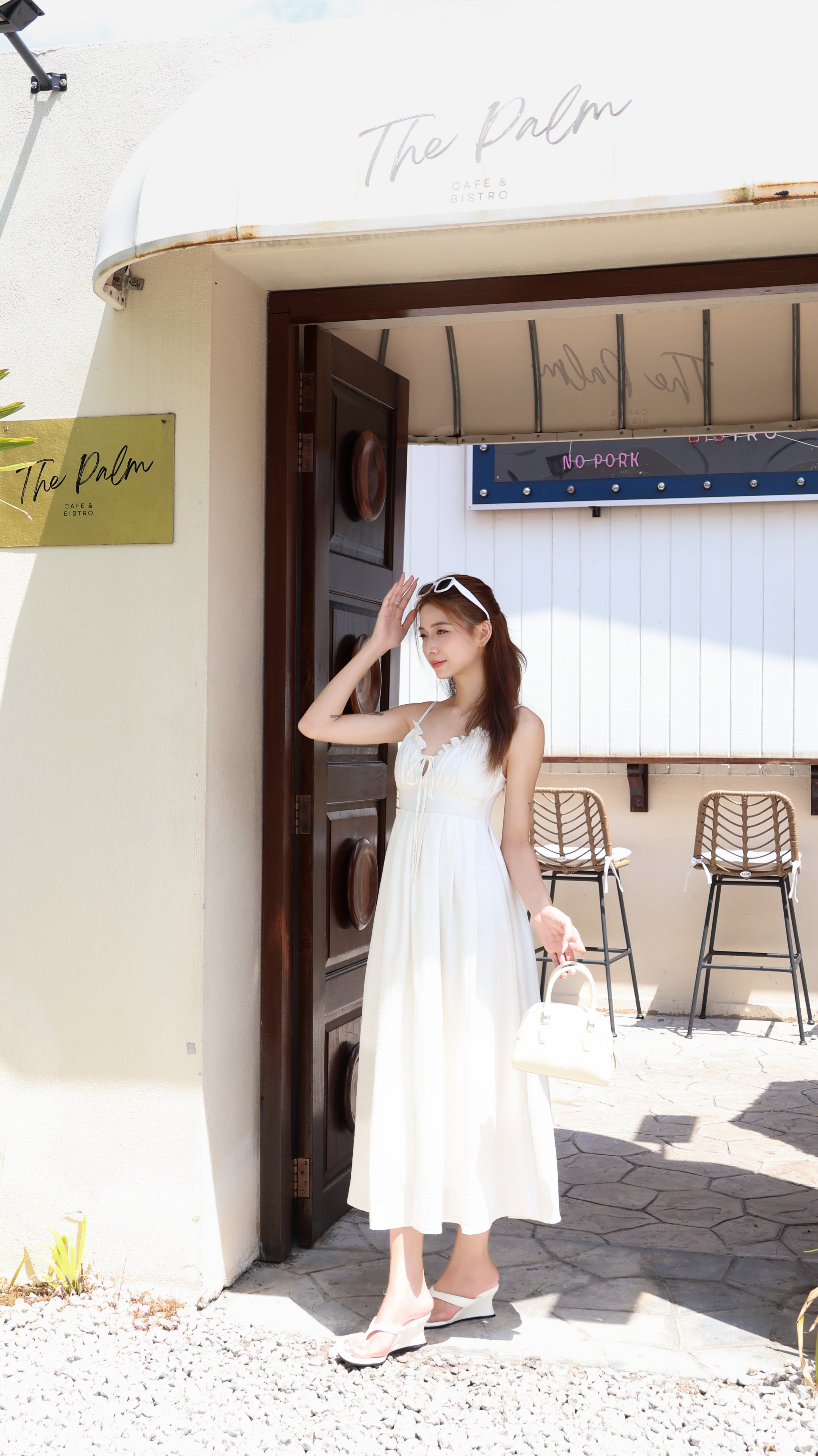 RUCHED MUSE DRESS