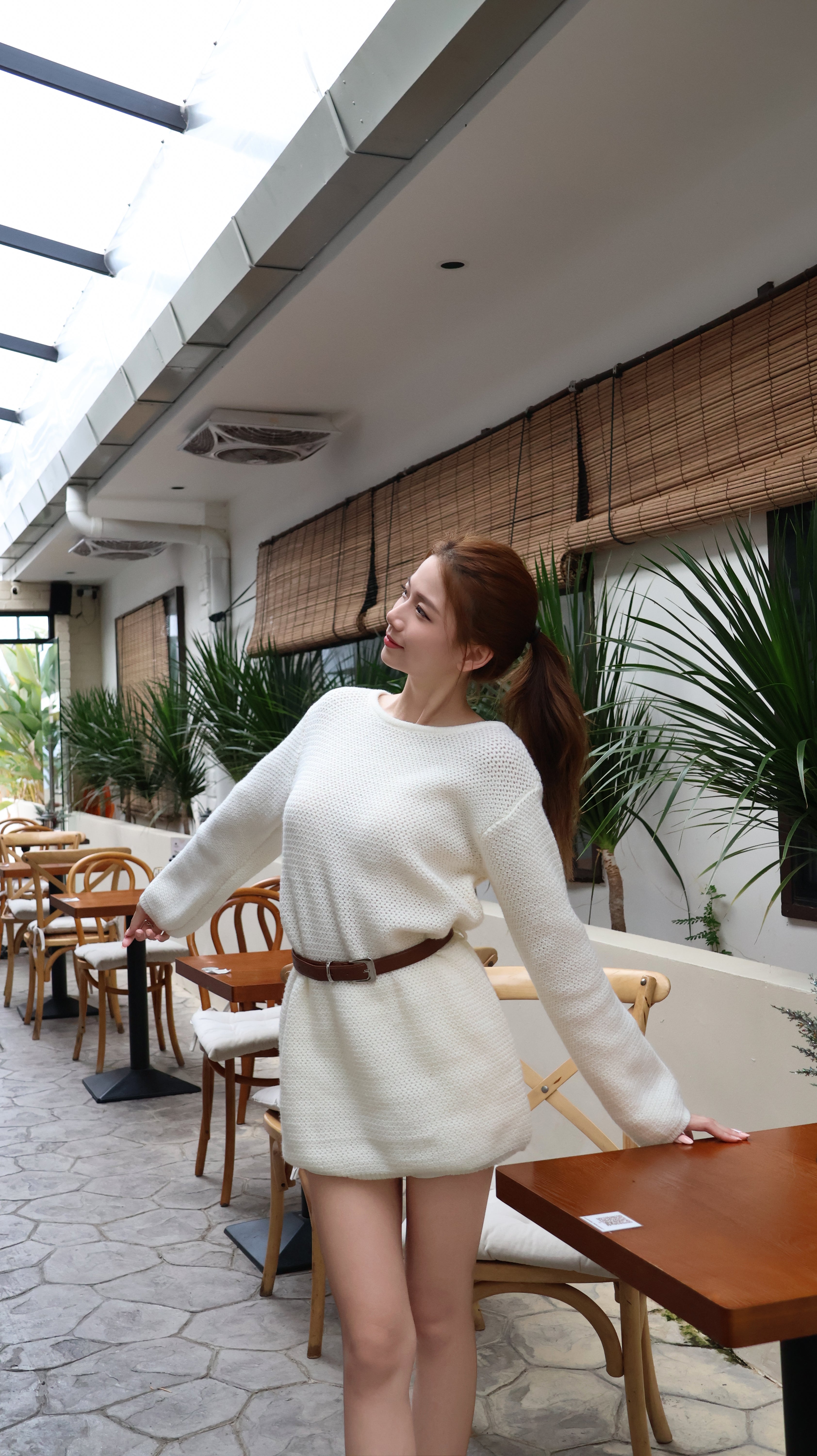 SOFT KNIT BELT TUNIC