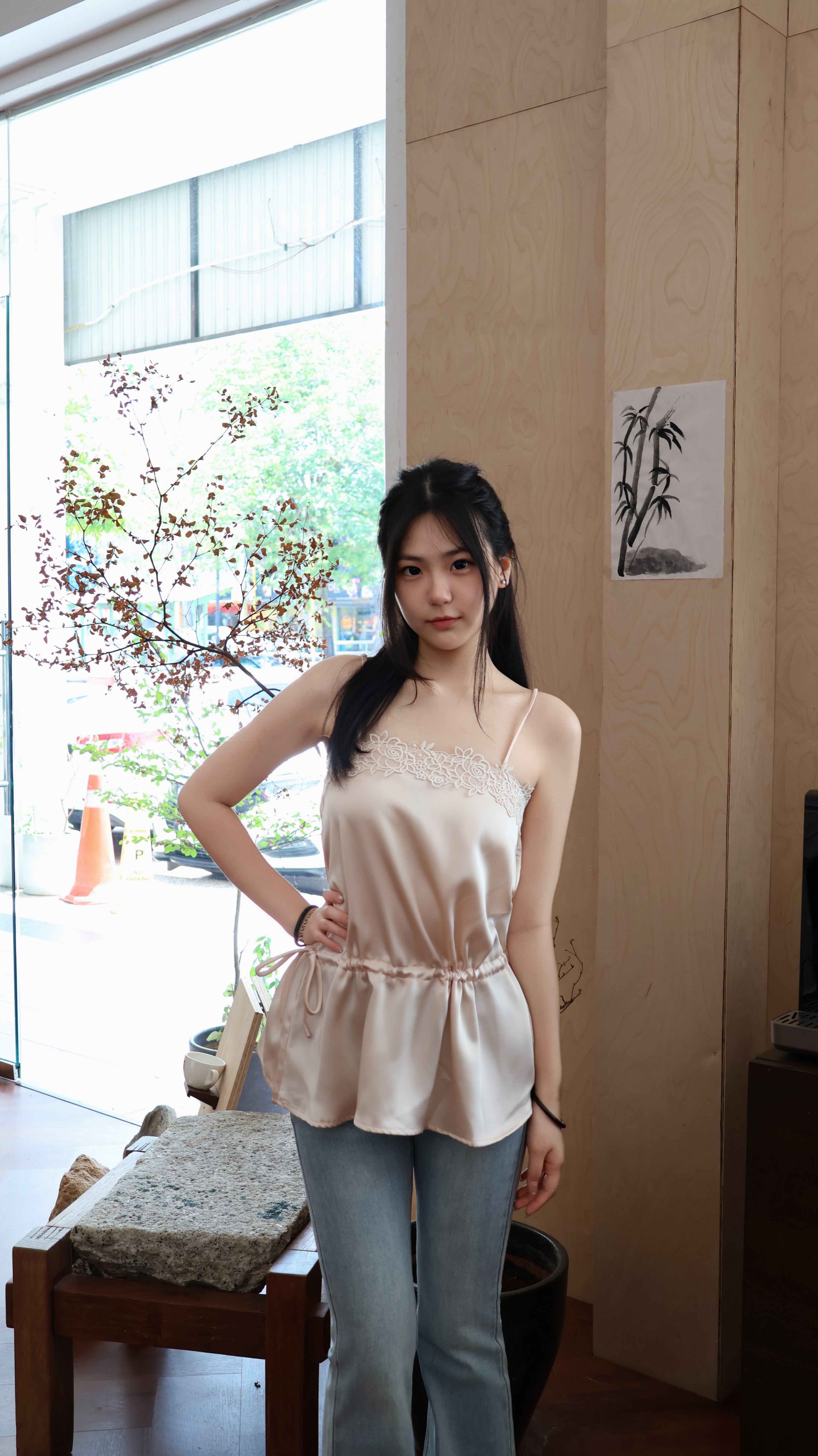 LACE WHISPER CAMI TOP
