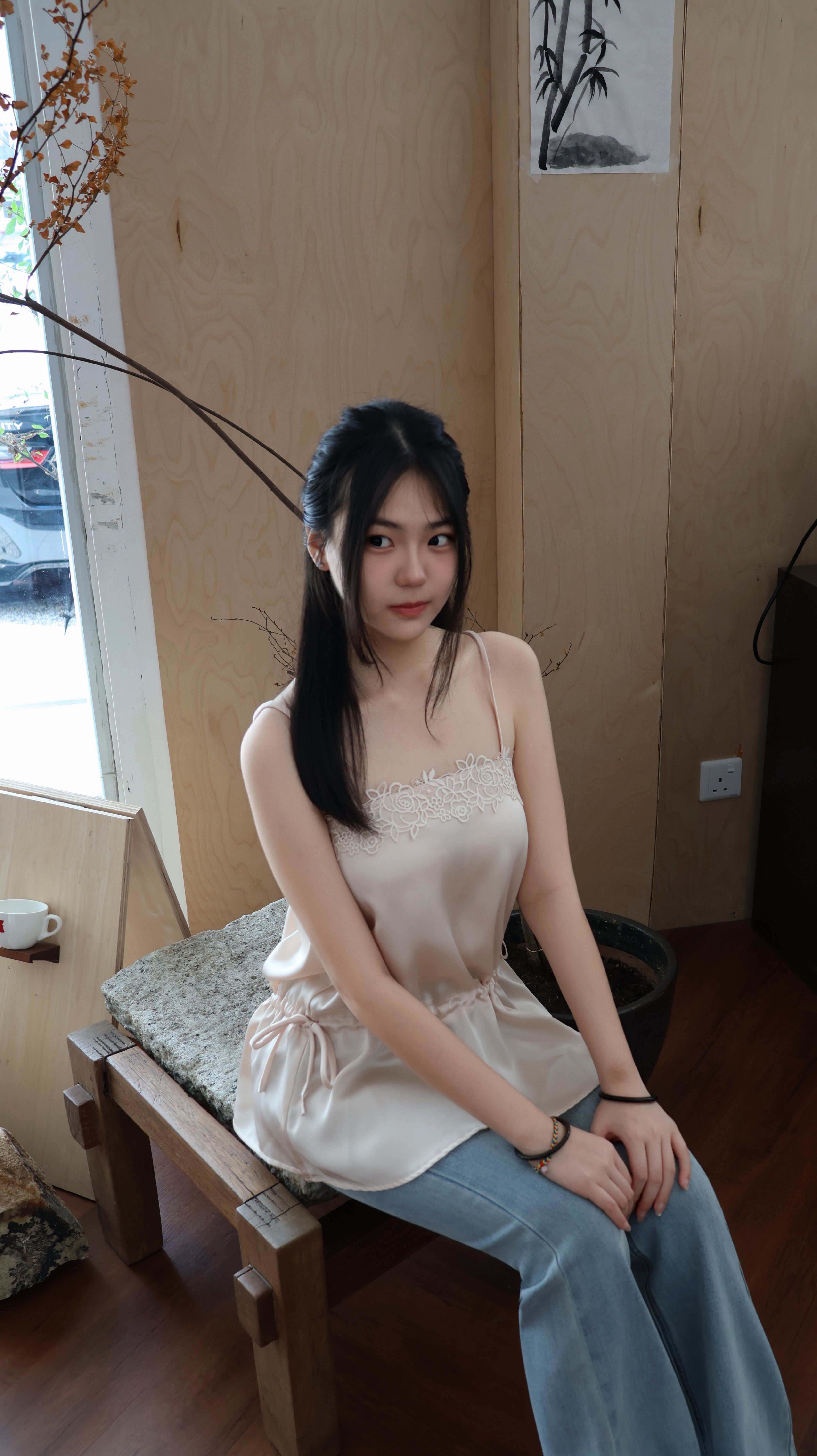 LACE WHISPER CAMI TOP