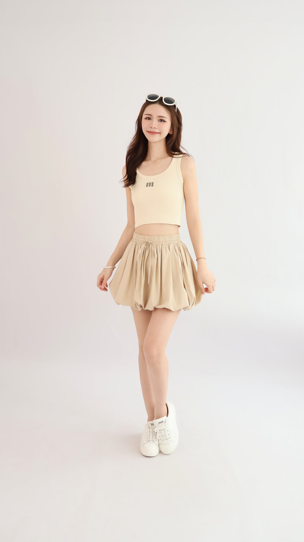 PUFFED SKORT