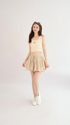 PUFFED SKORT