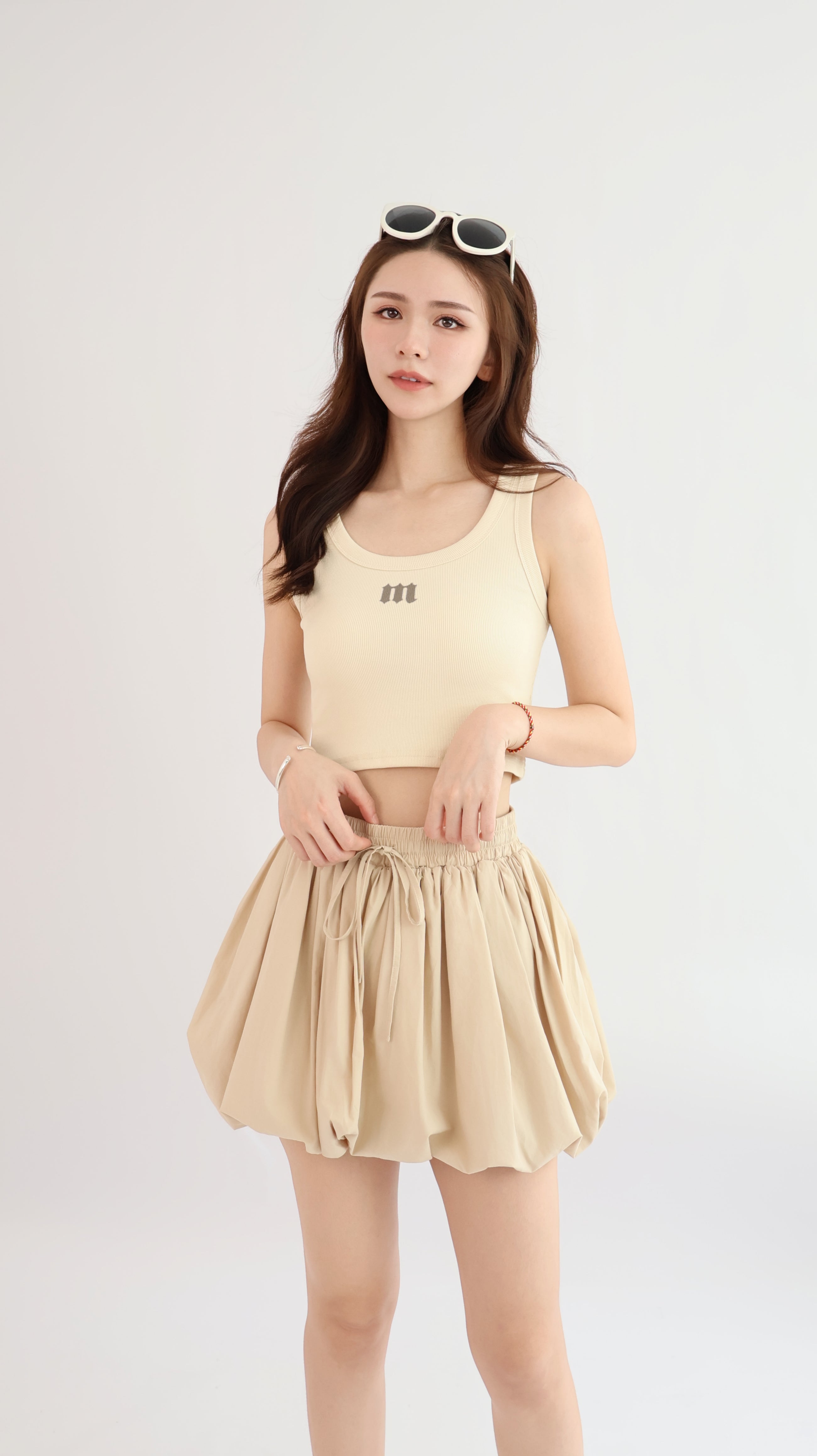 PUFFED SKORT