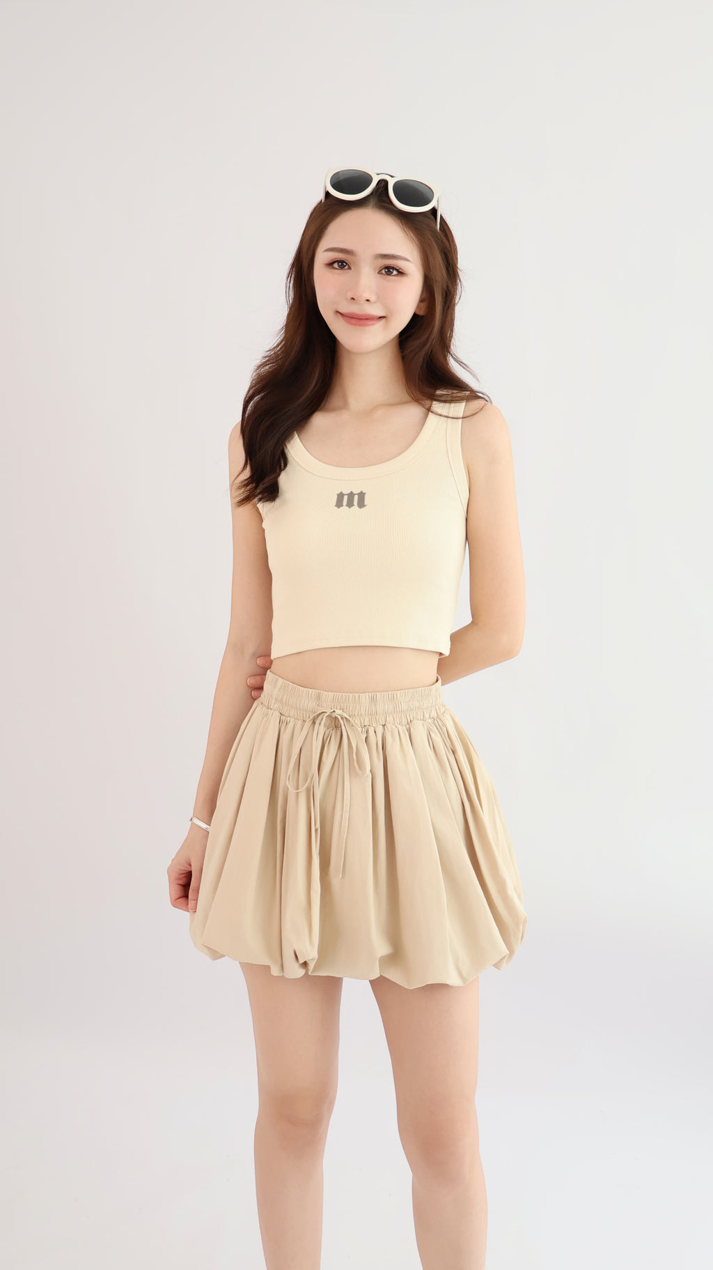 PUFFED SKORT
