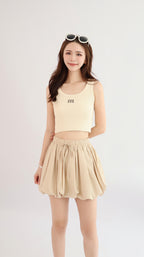 PUFFED SKORT