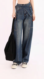 DETACHABLE POCKET DENIM PANT