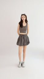 PUFFED SKORT