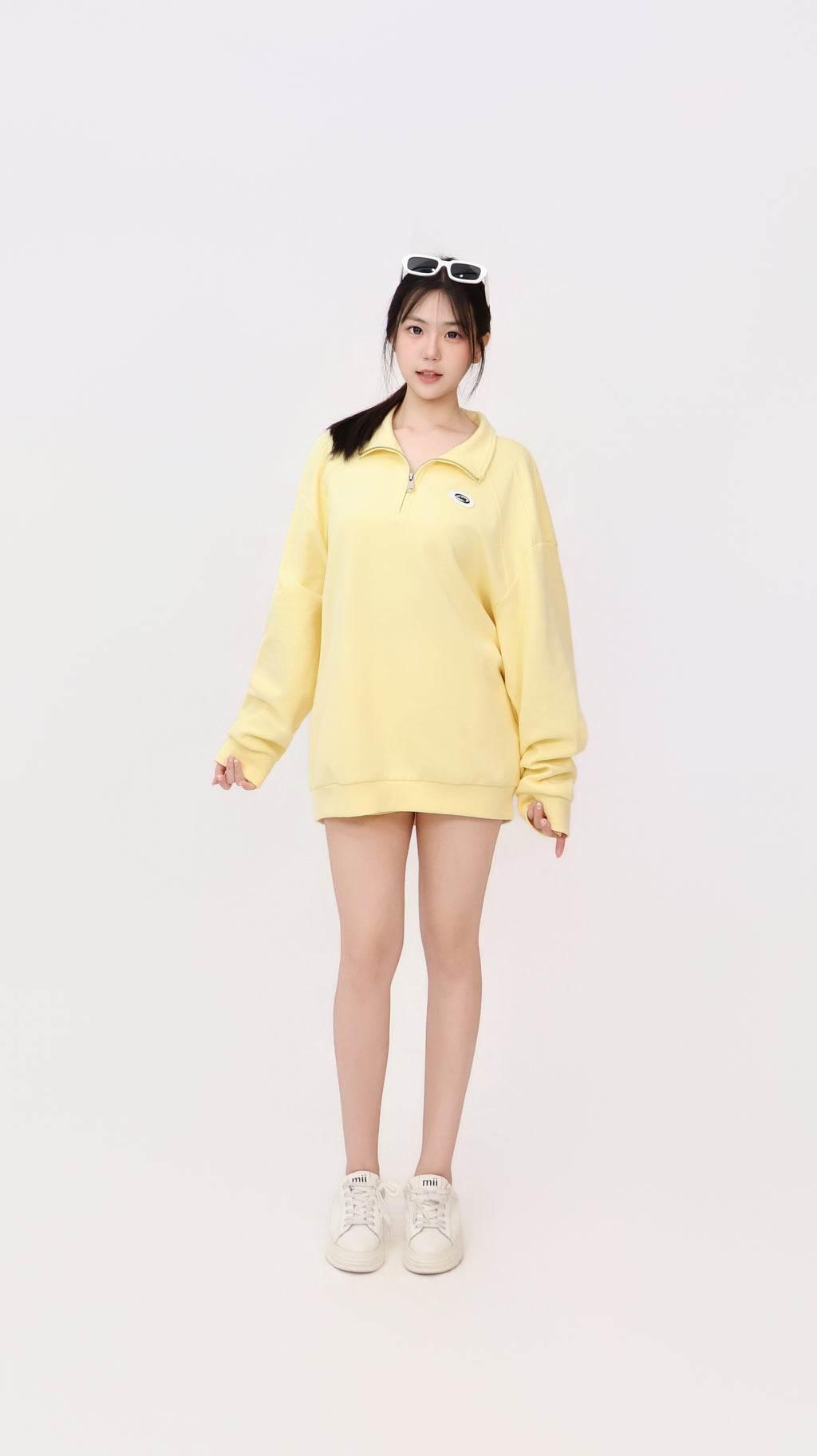 Mellow Zip Sweat