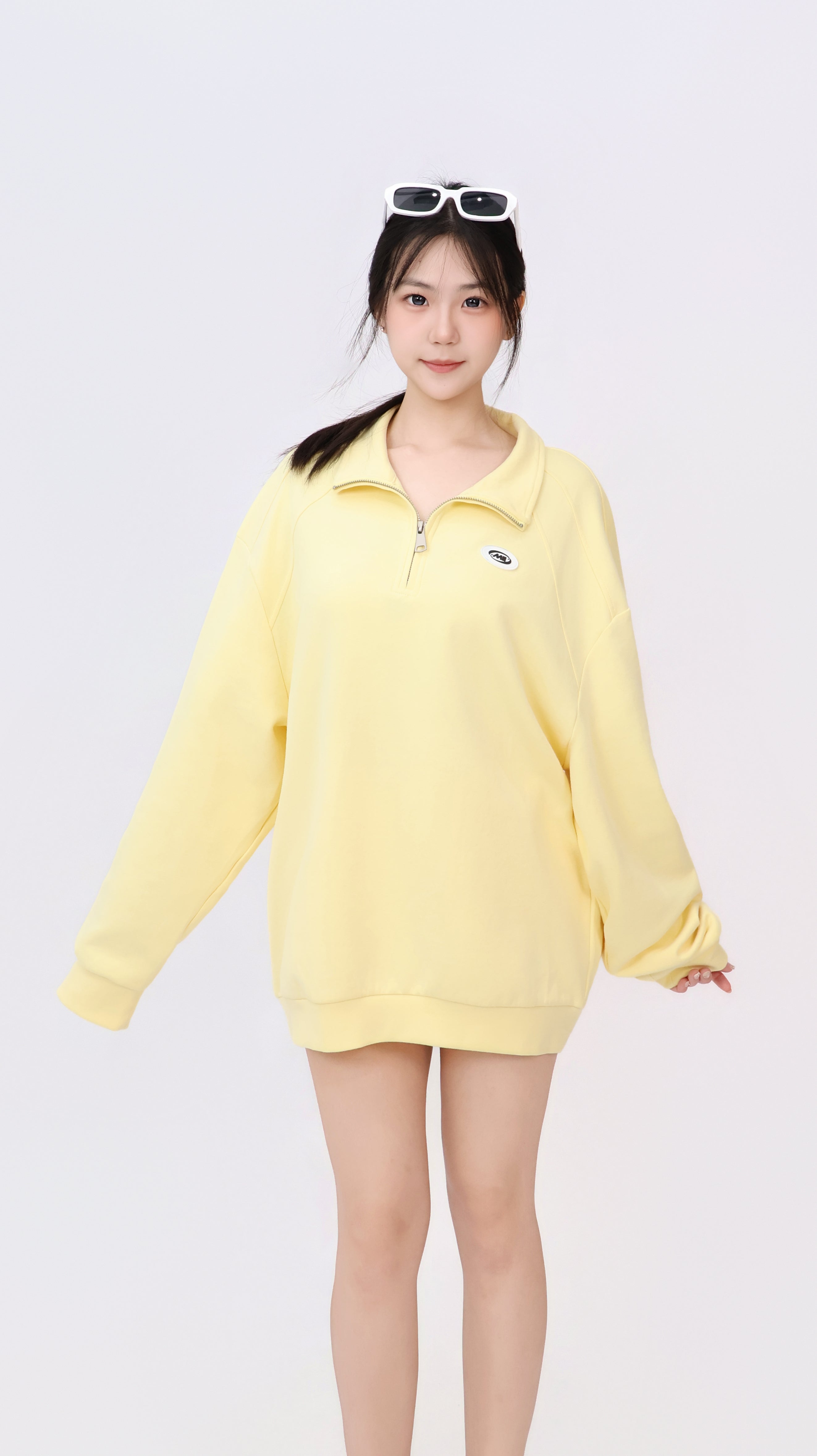 Mellow Zip Sweat