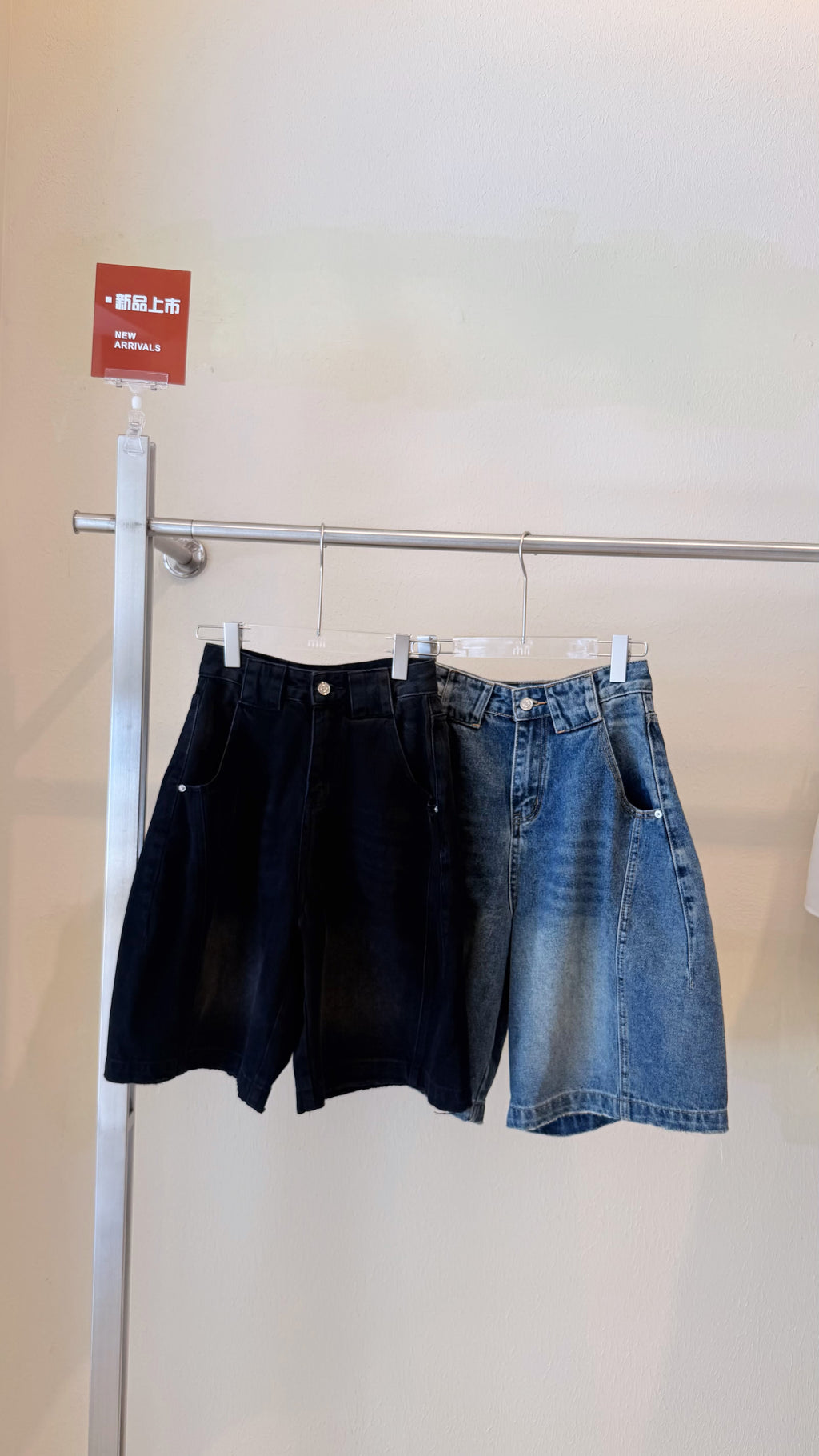 URBAN FADE DENIM SHORT