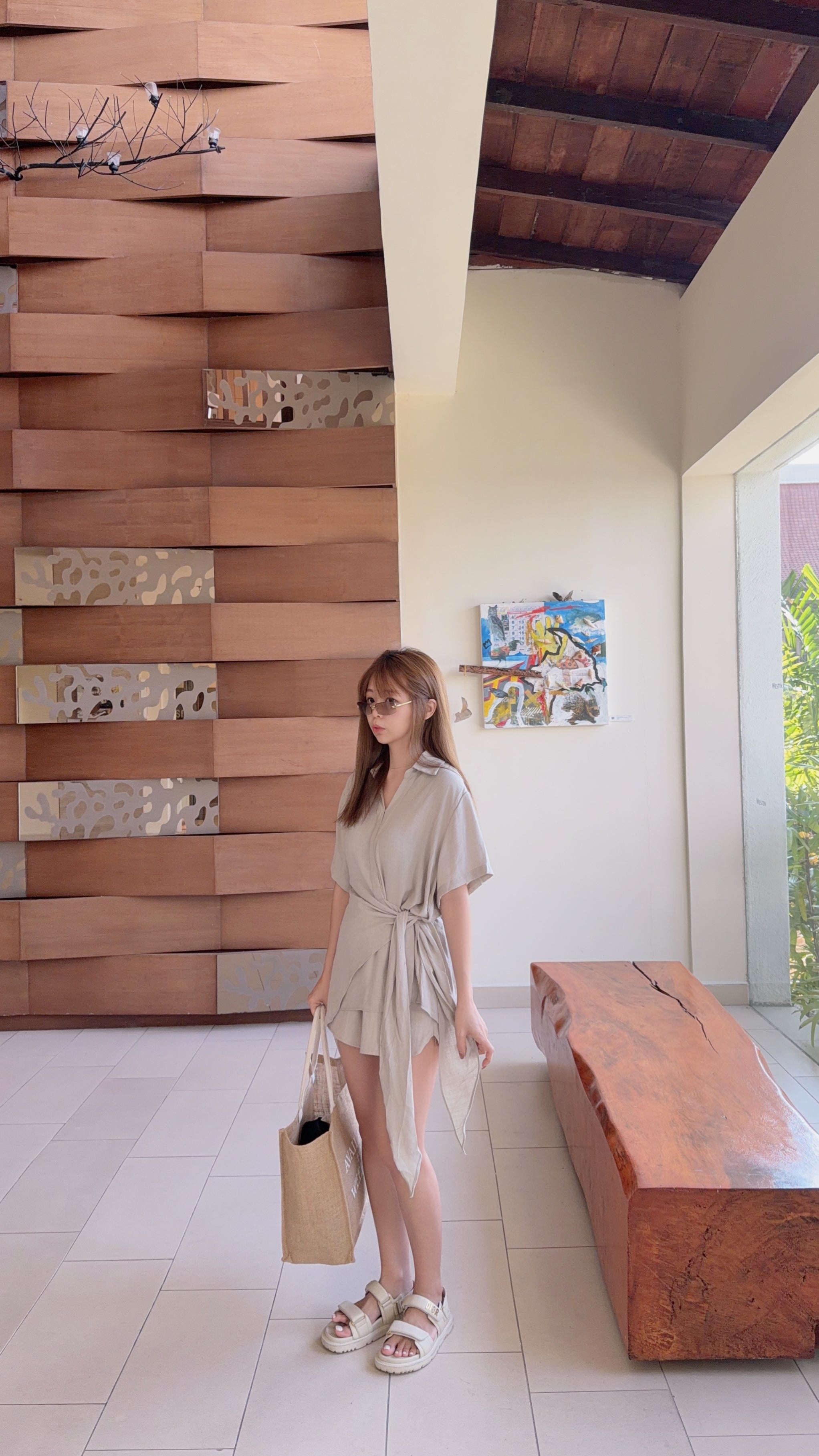 SOFT WRAP BLOUSE