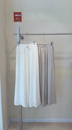 SOFT LINEN WIDE PANT