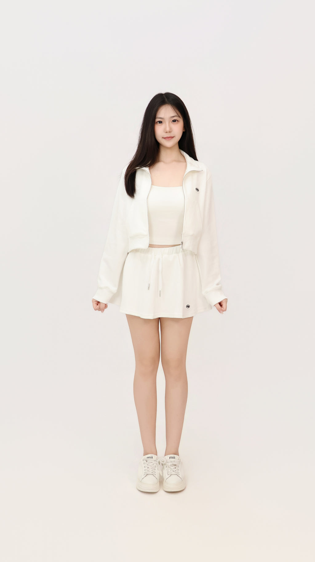CROPPED ZIP JACKET