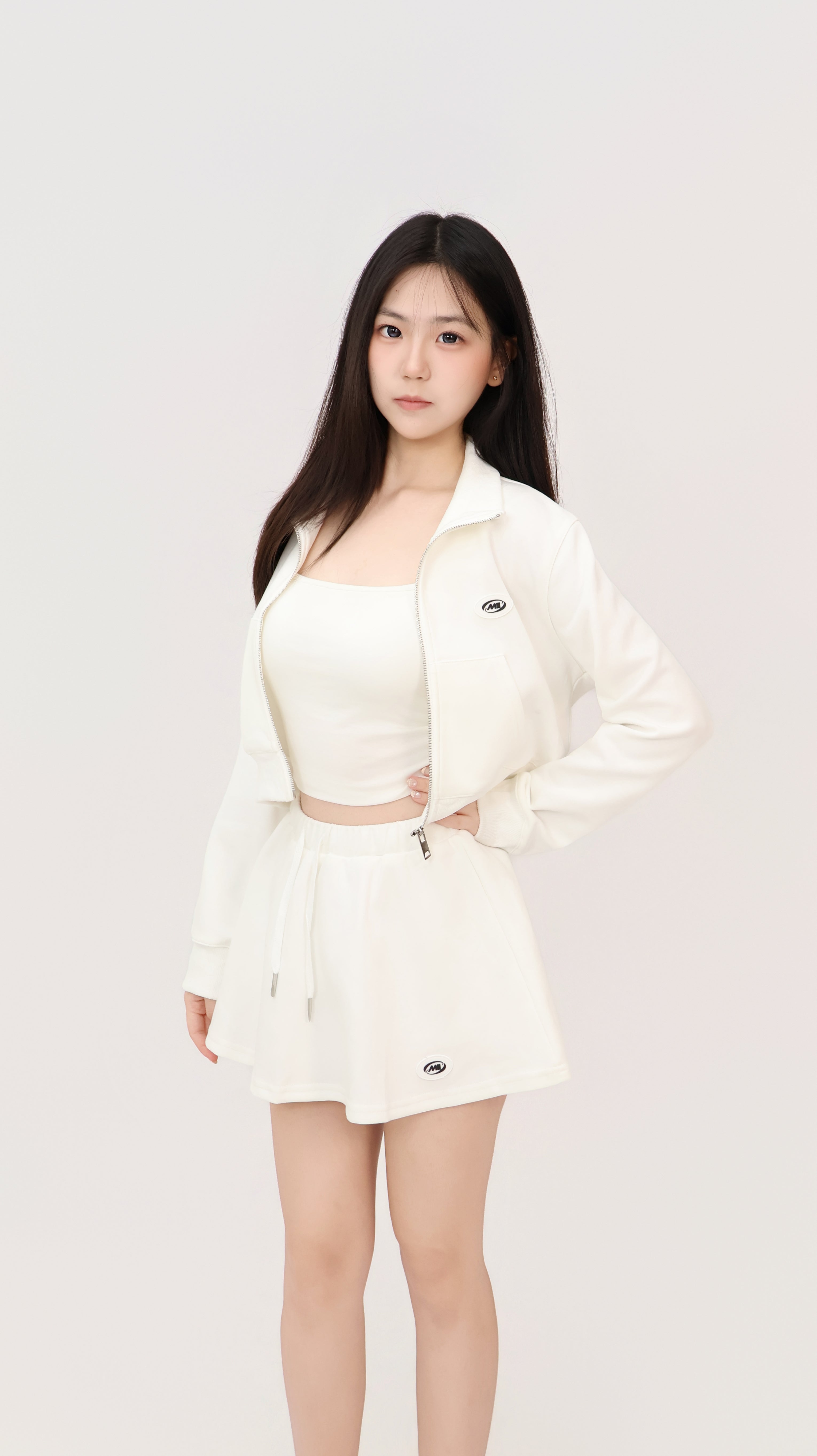 CROPPED ZIP JACKET