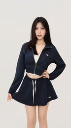 CROPPED ZIP JACKET
