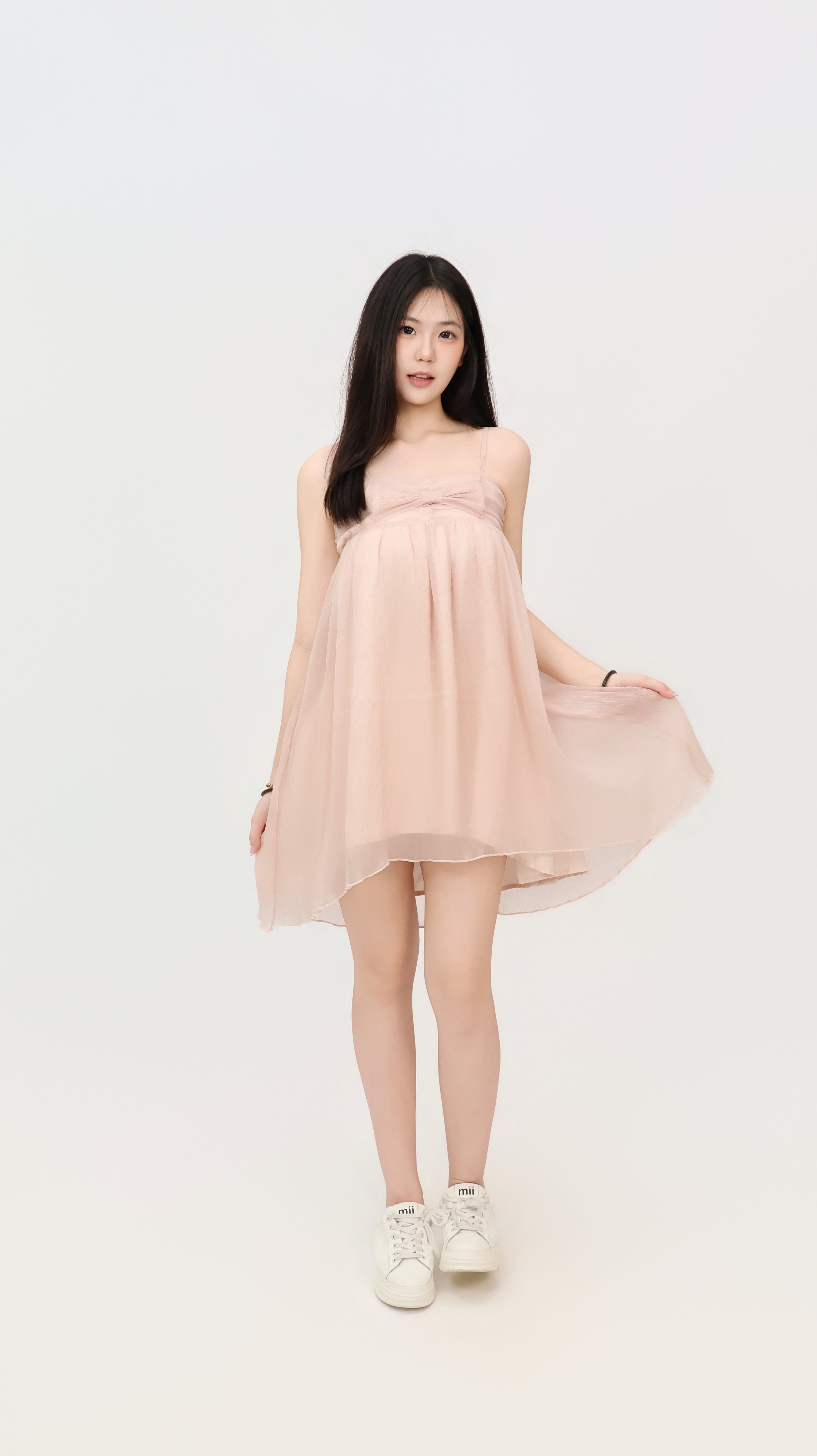 RIBBON LACE DRESS