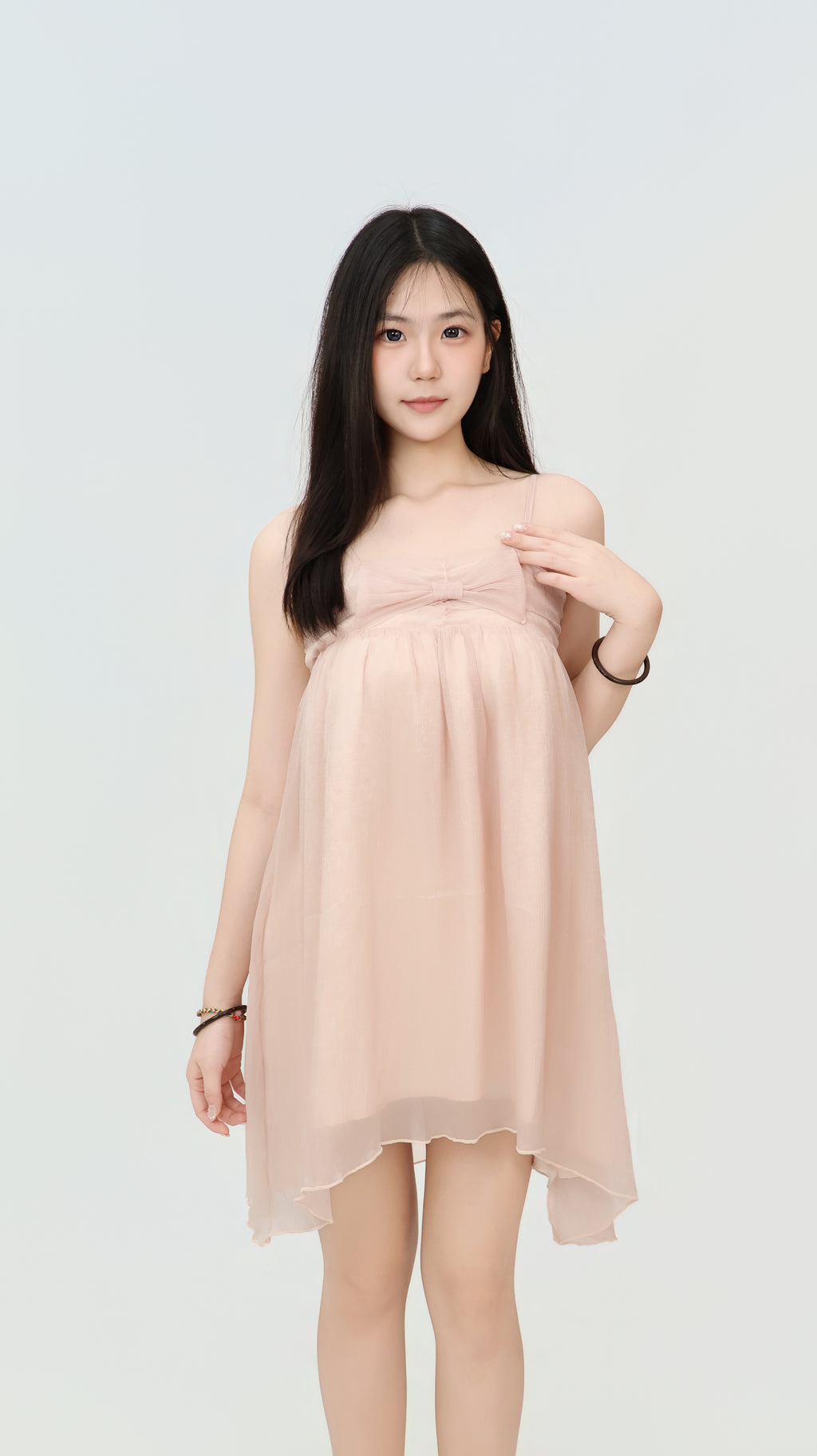 RIBBON LACE DRESS