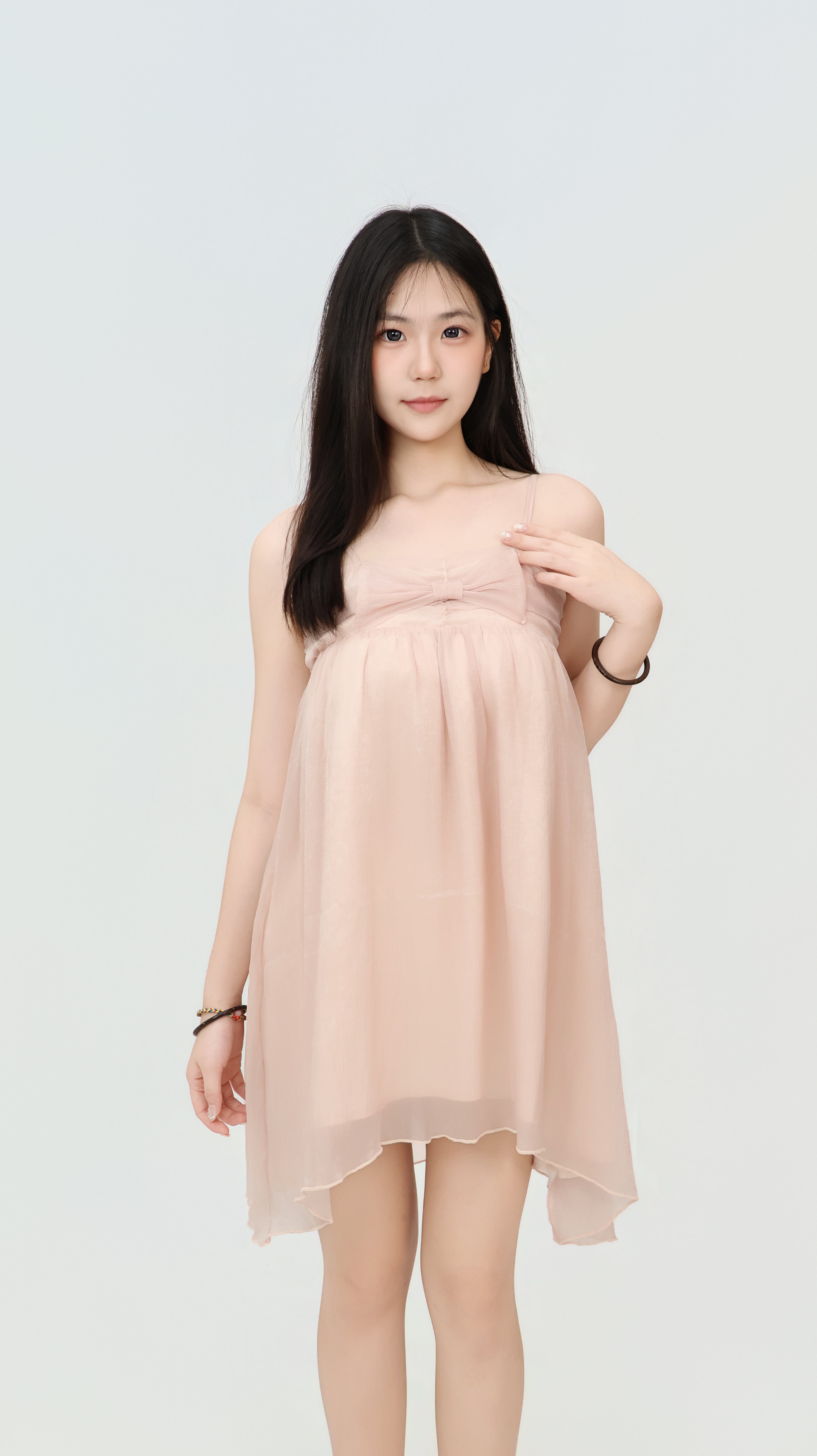 RIBBON LACE DRESS