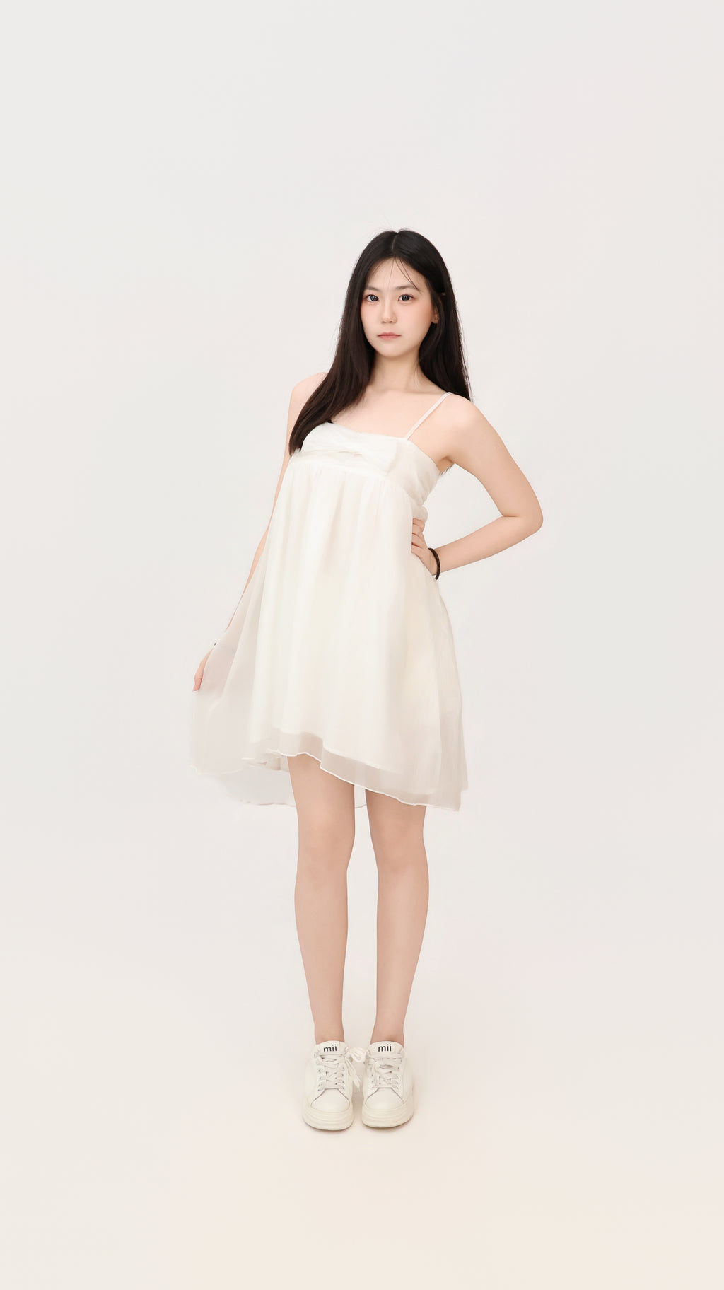 RIBBON LACE DRESS