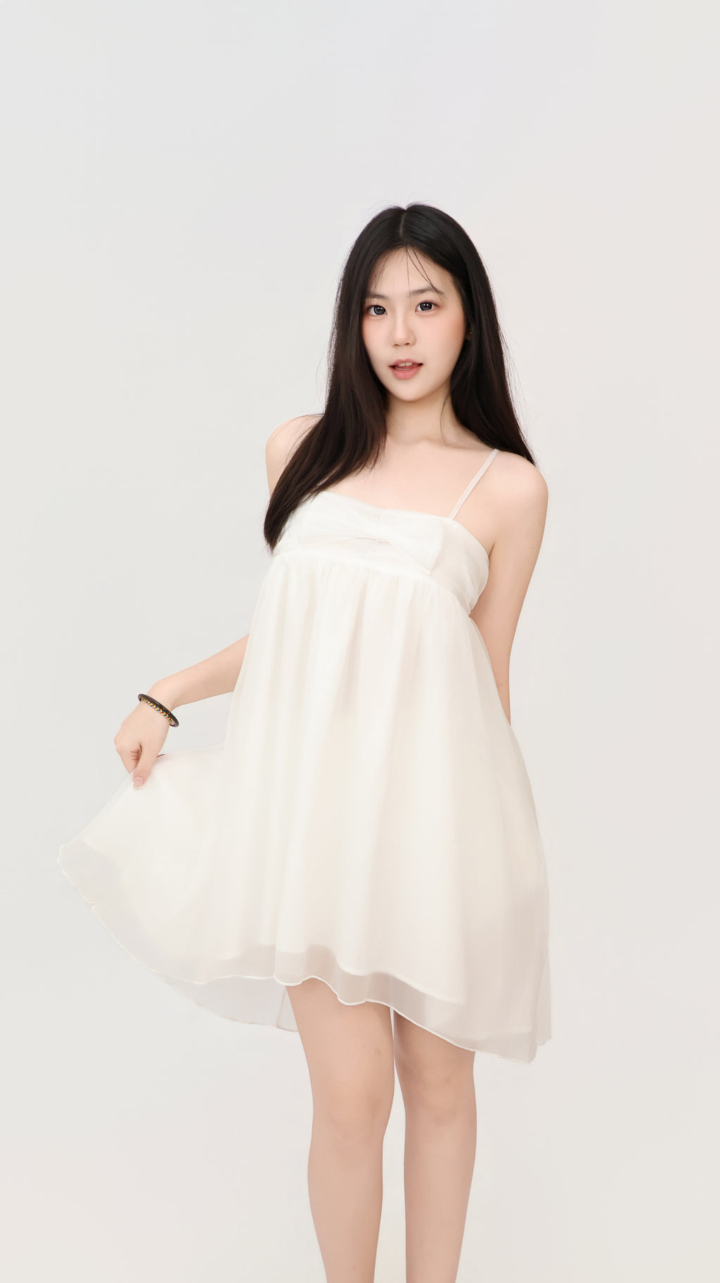 RIBBON LACE DRESS