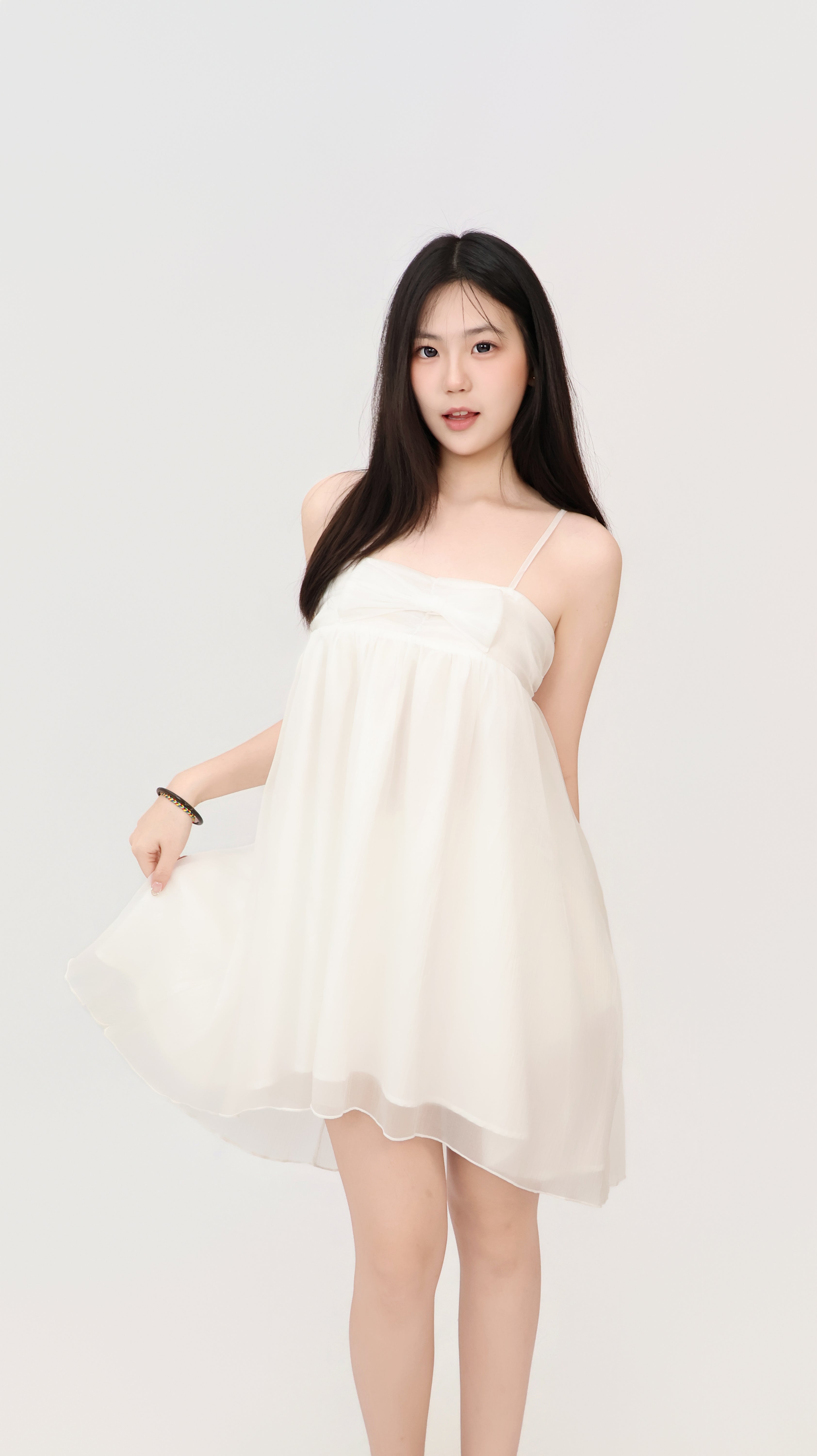 RIBBON LACE DRESS