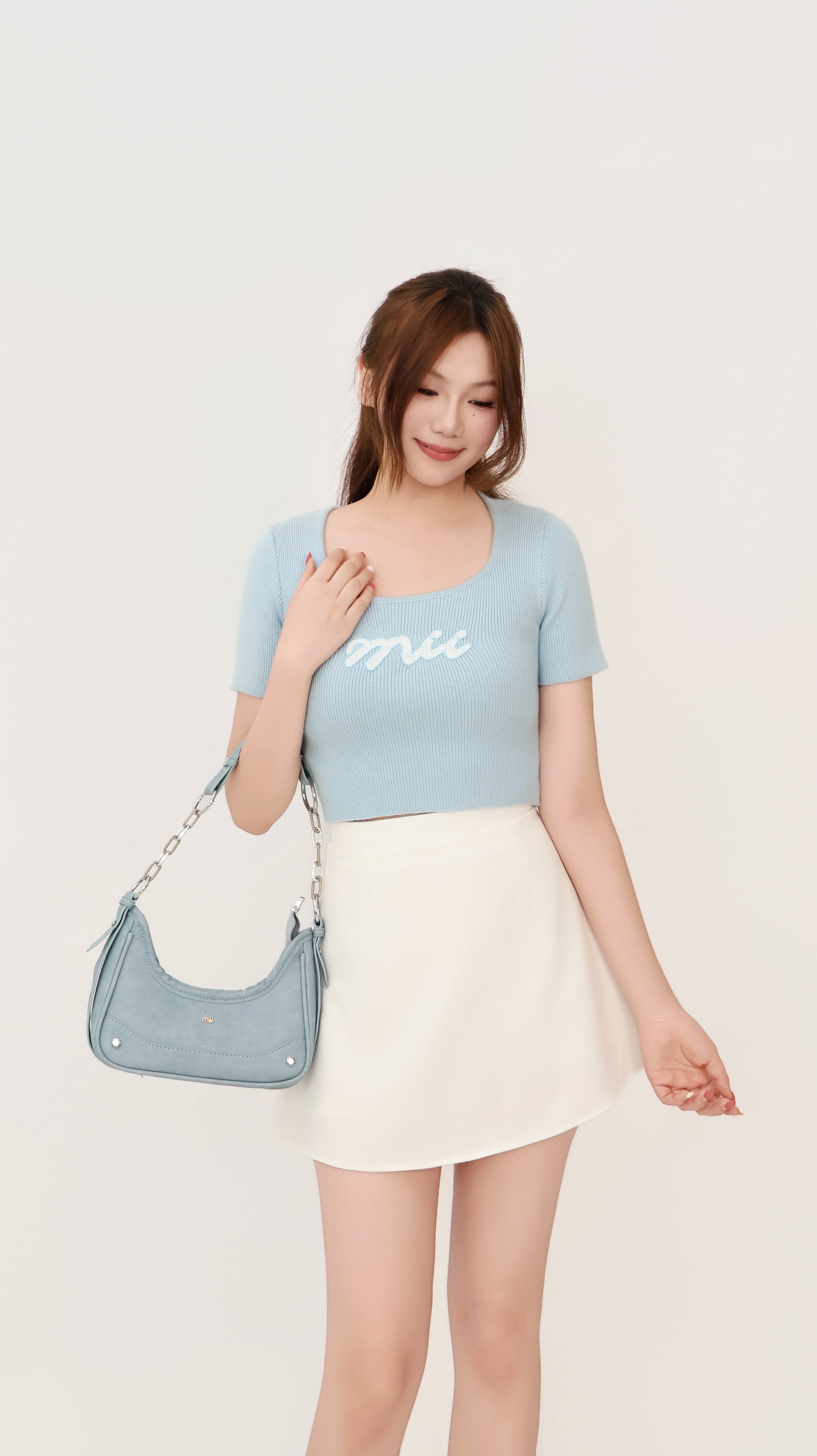 KNIT CROP TOP