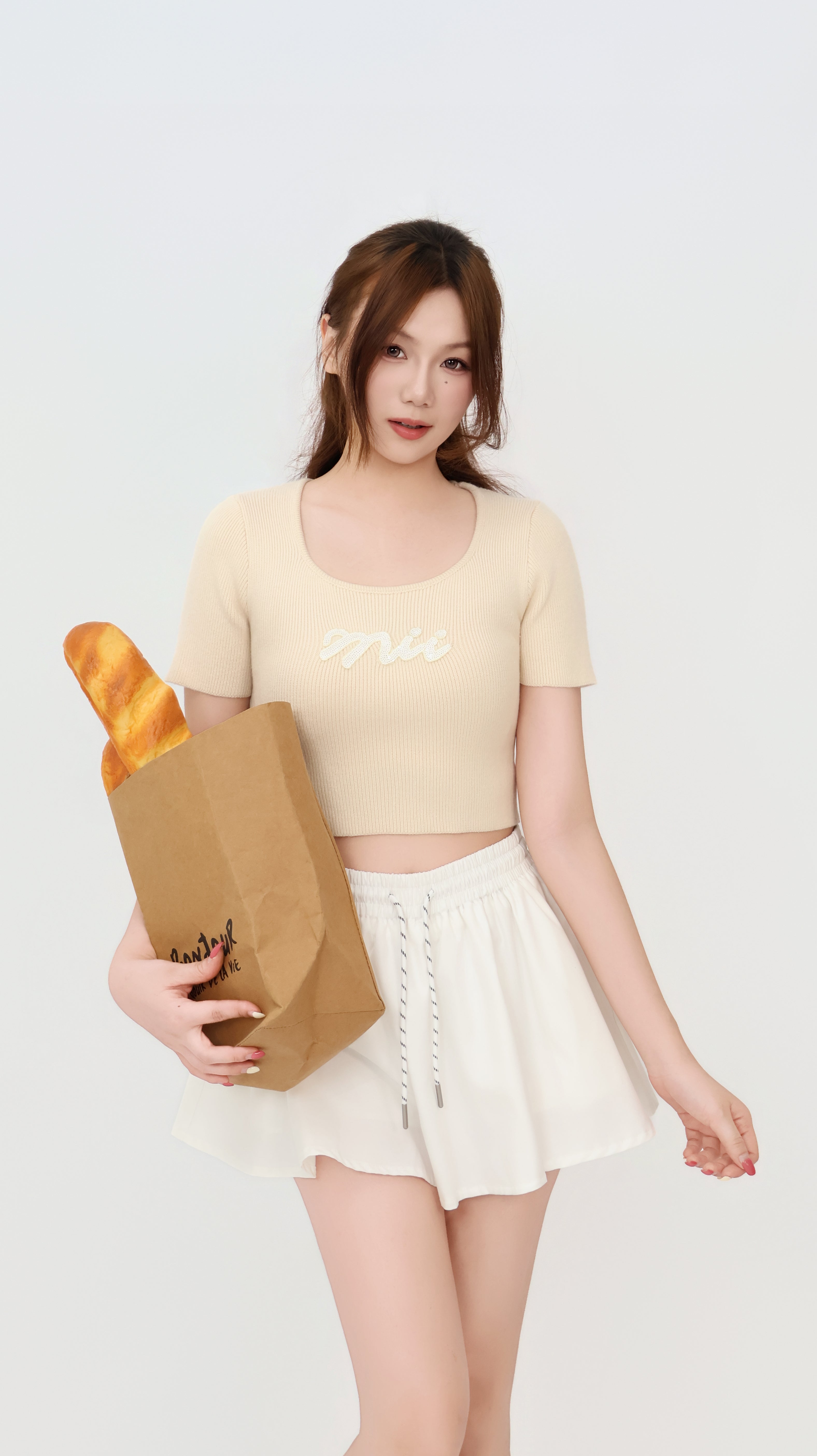 KNIT CROP TOP