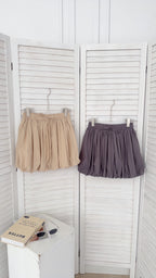 PUFFED SKORT