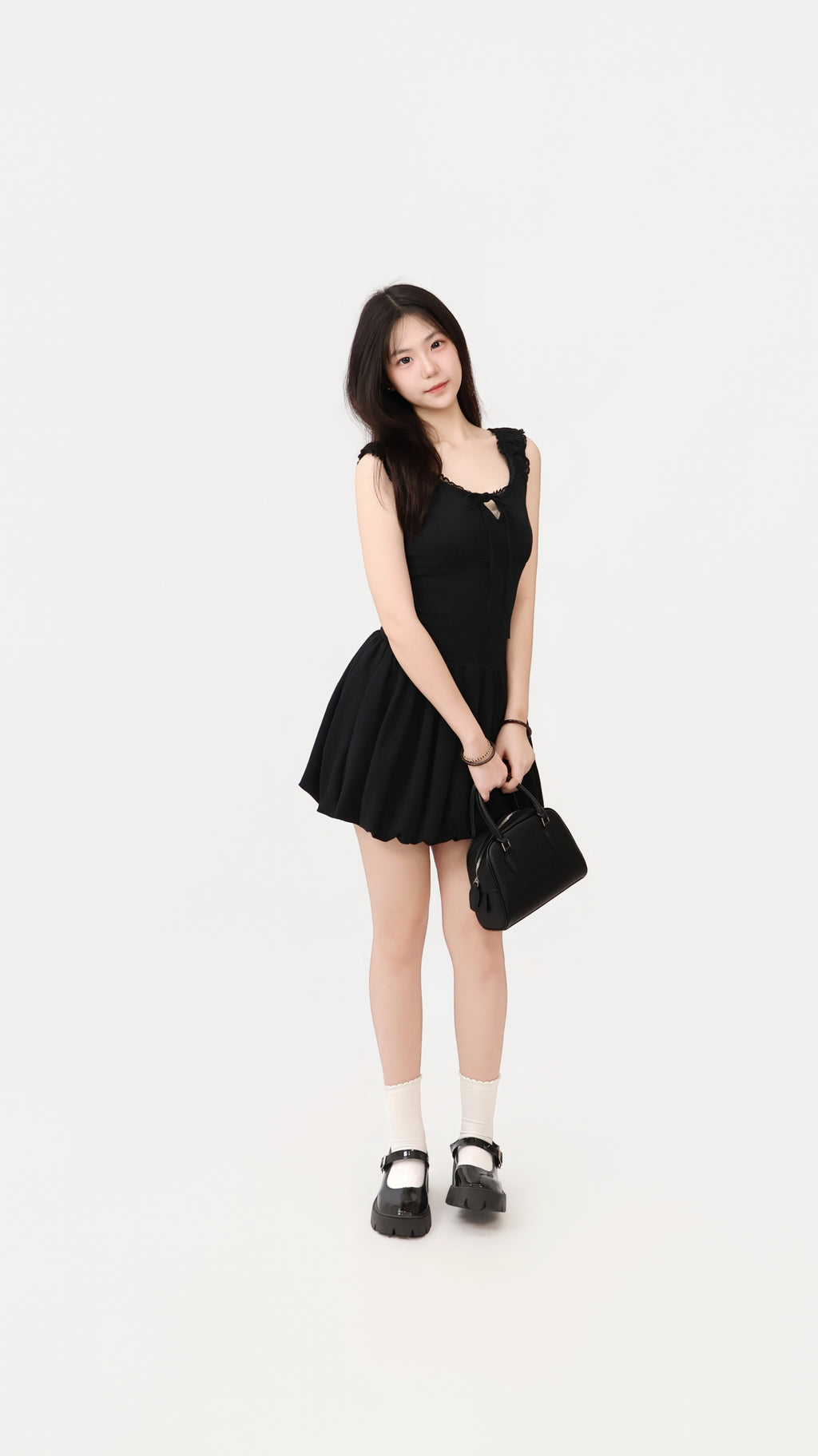BALLETCORE MINI DRESS