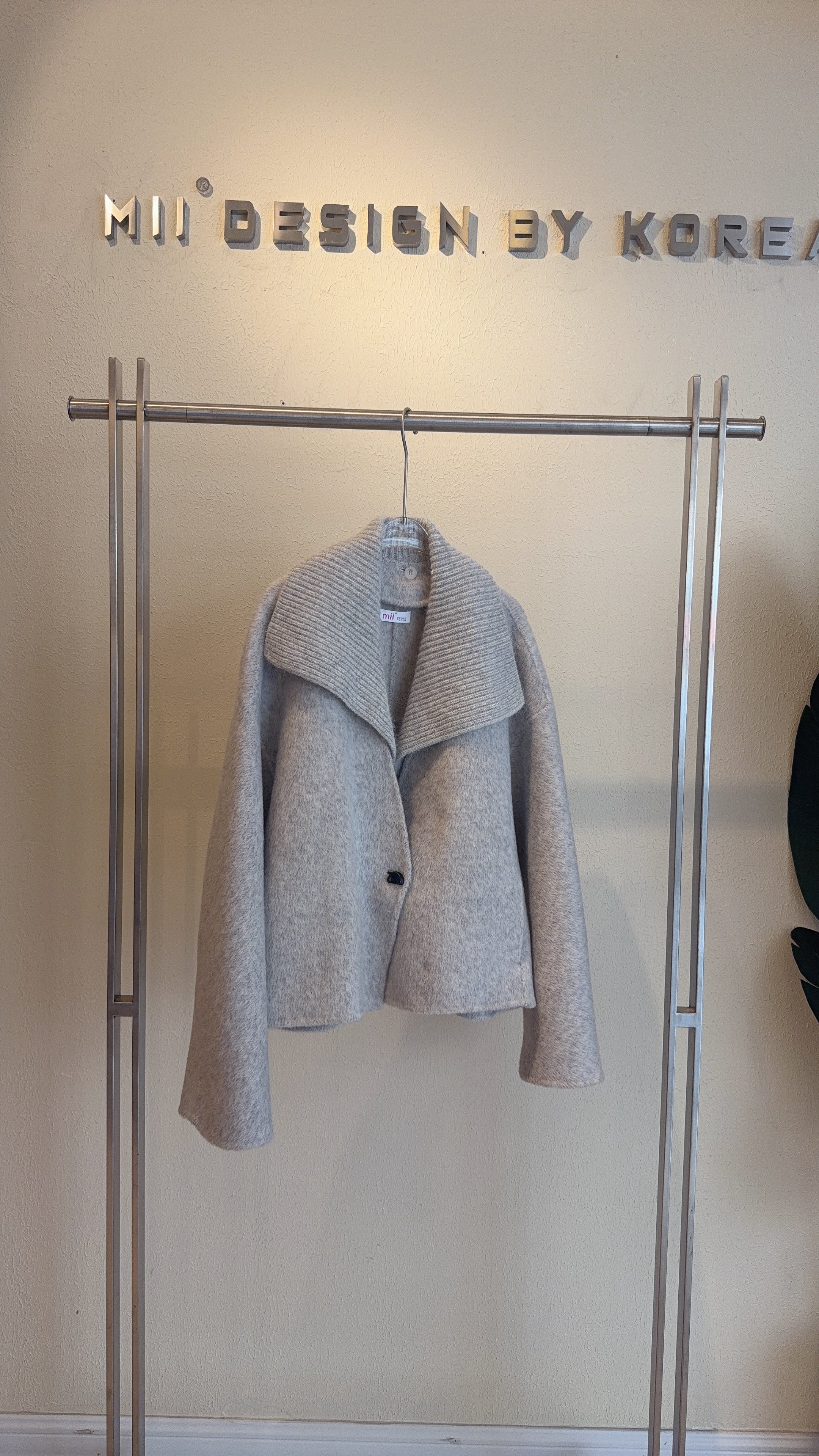 SOFT WOOL SHAWL JACKET