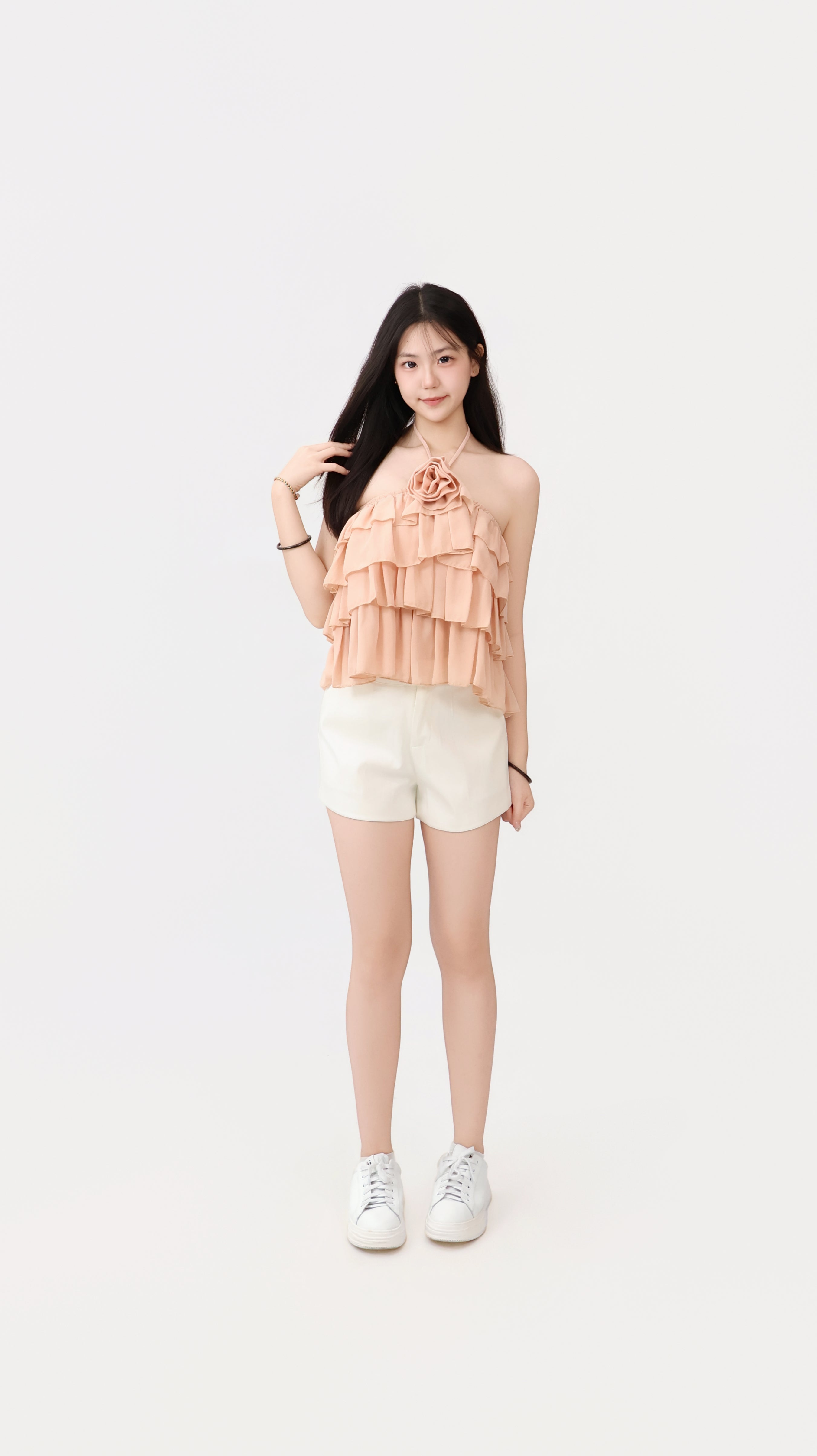 HALTER FLORA BLOUSE