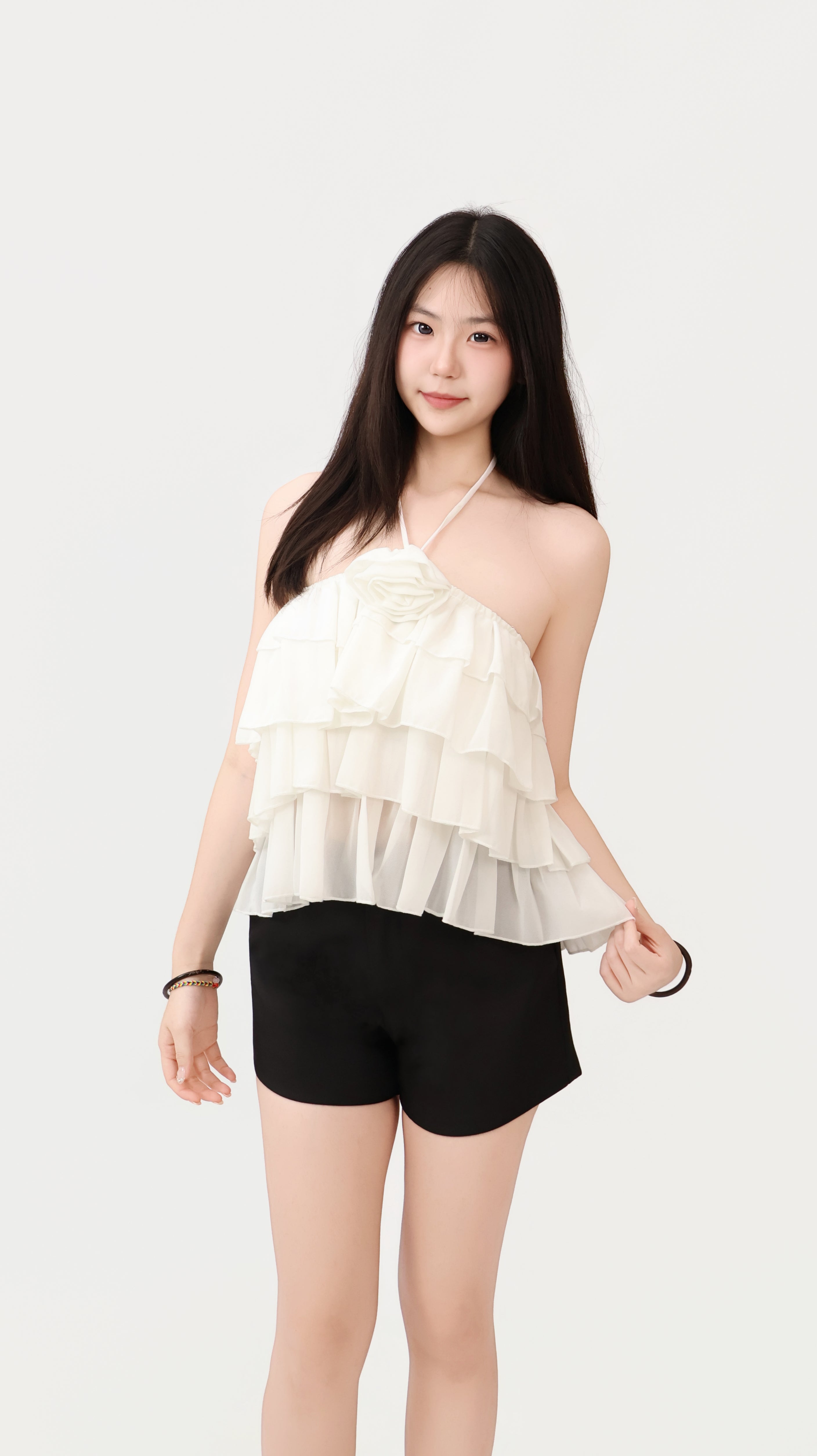 HALTER FLORA BLOUSE