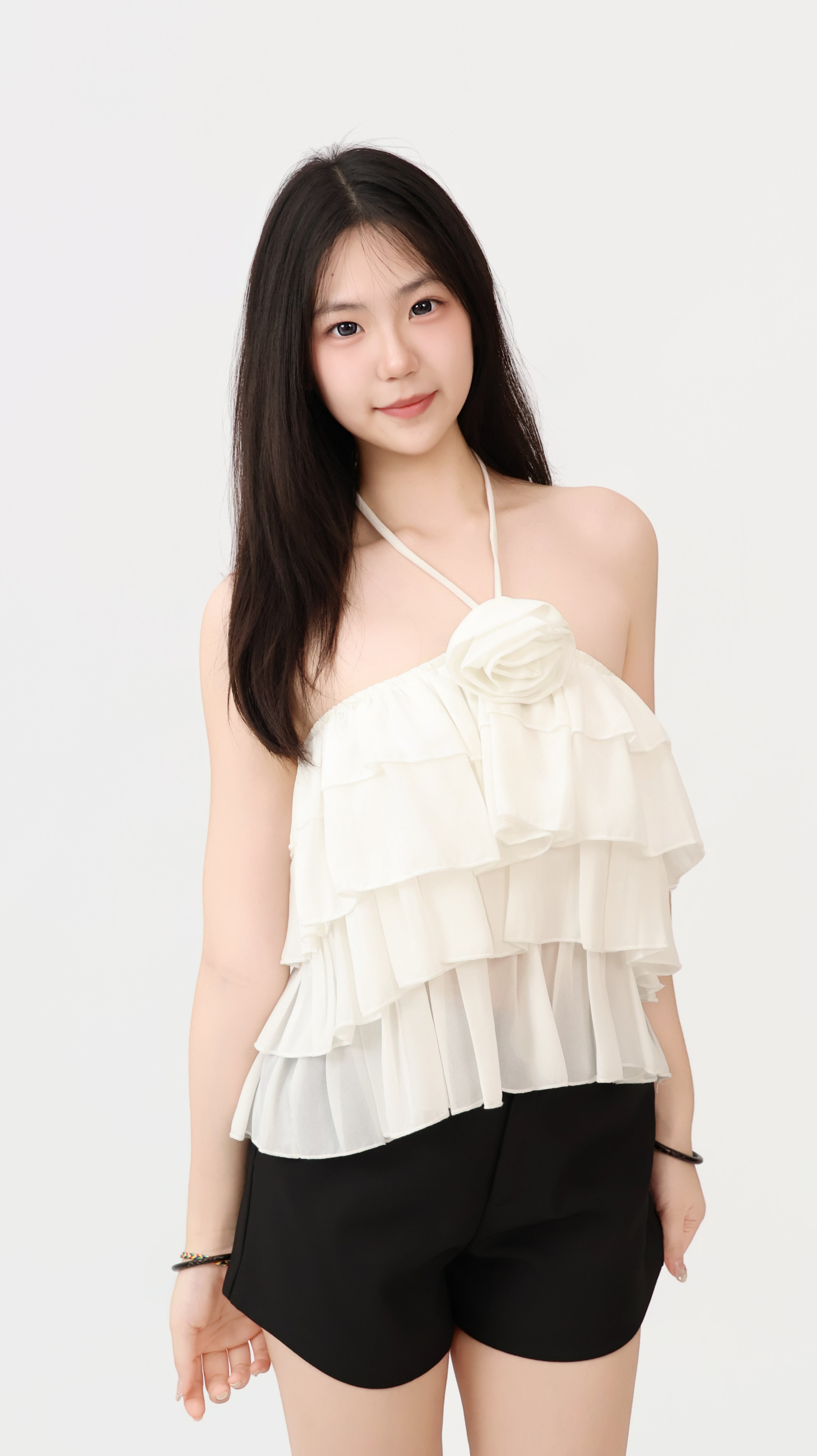 HALTER FLORA BLOUSE