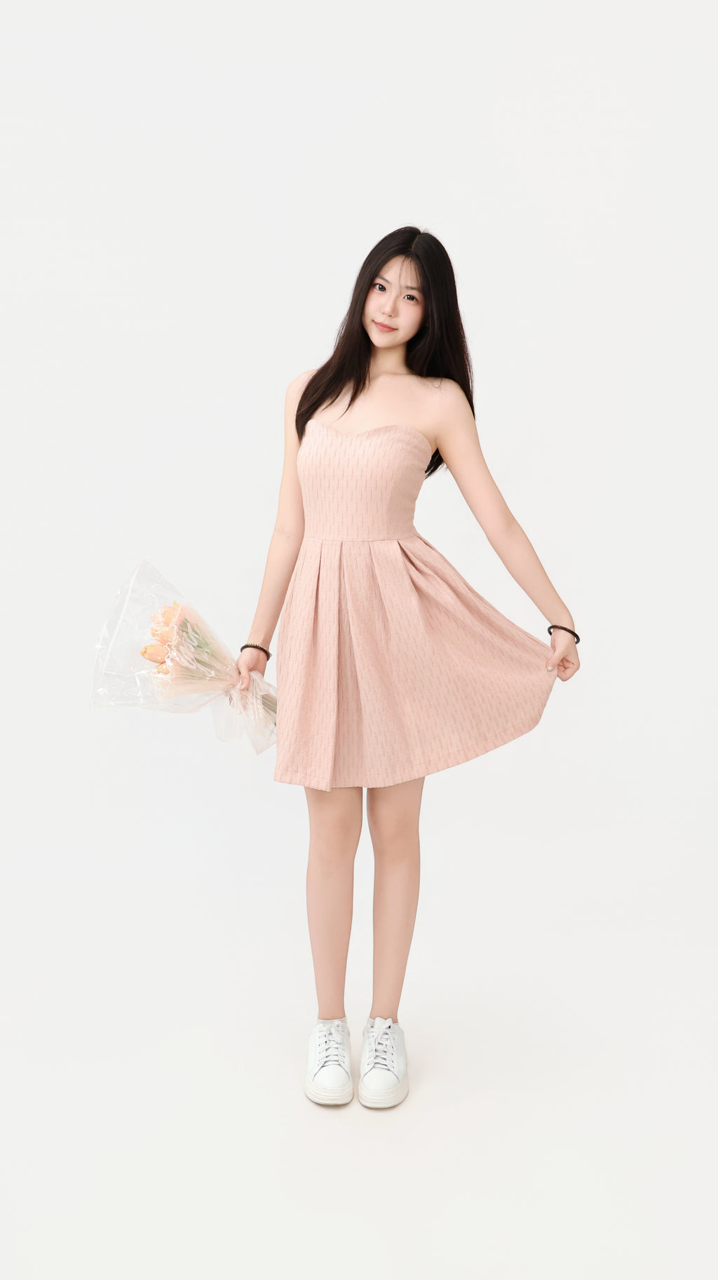 TWEED TUBE DRESS