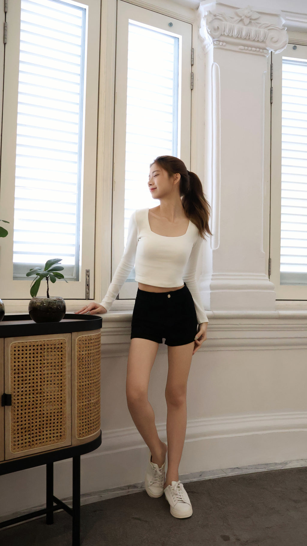DENIM SHORT