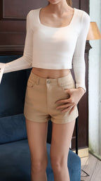 DENIM SHORT