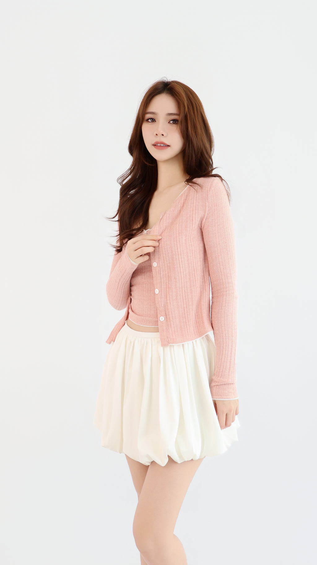 SINGLET + CARDIGAN SET